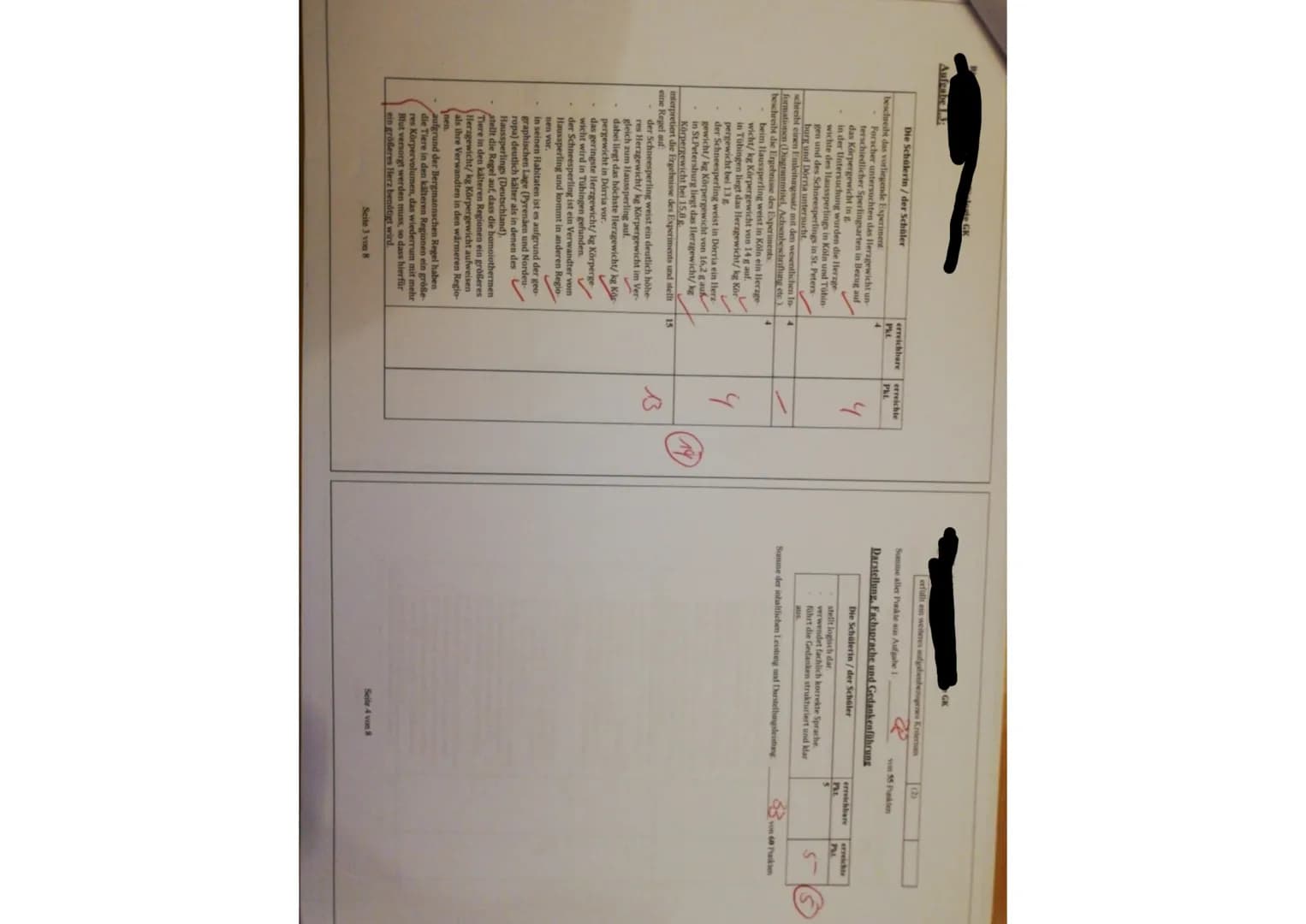 Aufgabe 1a:
# Die Schülerin / der Schüler
zeichnet ein Diagramm zur Wurzeloberfläche in Ab-
hängigkeit zur Wasserverfügbarkeit.
erreichba