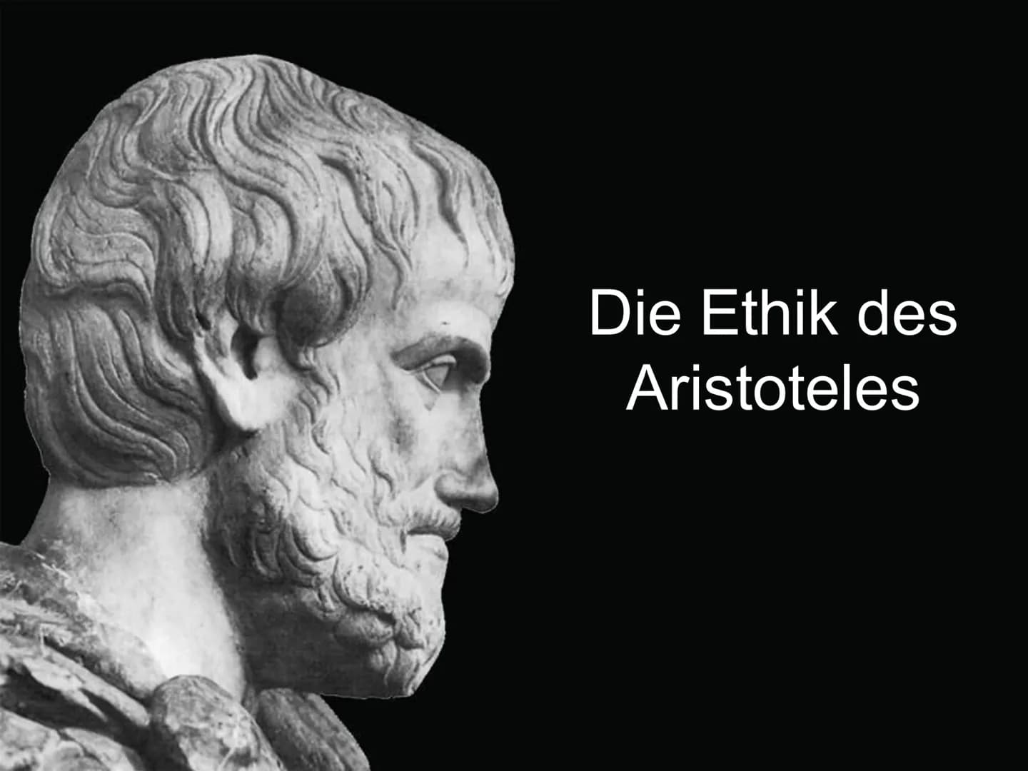 Tzouzef Ntakarmatzian Philo-LK 25.02.2021
## .Die Ethik des Aristoteles
### Nikomachische Ethik:
Die Nikomachische Ethik (altgriechisch: