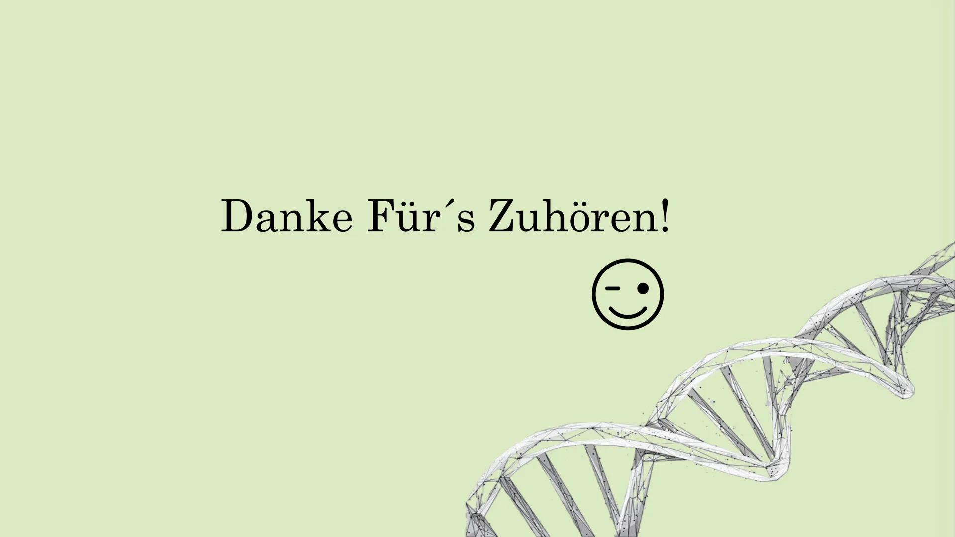 # TRANSKRIPTION & GENETISCHER CODE:
Spyridoula Kapsali # Inhaltsverzeichnis:
* Proteinbiosynthese
* Transkription
* Genetischer Code
  * E