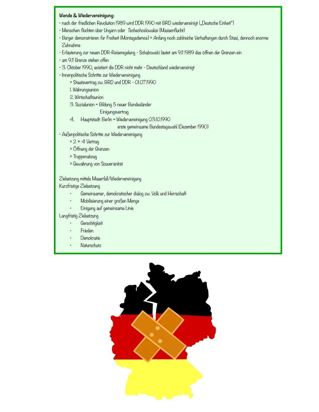DDR
Innenpolitik:
• Instrument der SED-Repressalien: Justiz
• Sowjetische Militärjustiiz hatte politischen Gegner der Kommunisten
• Mensche