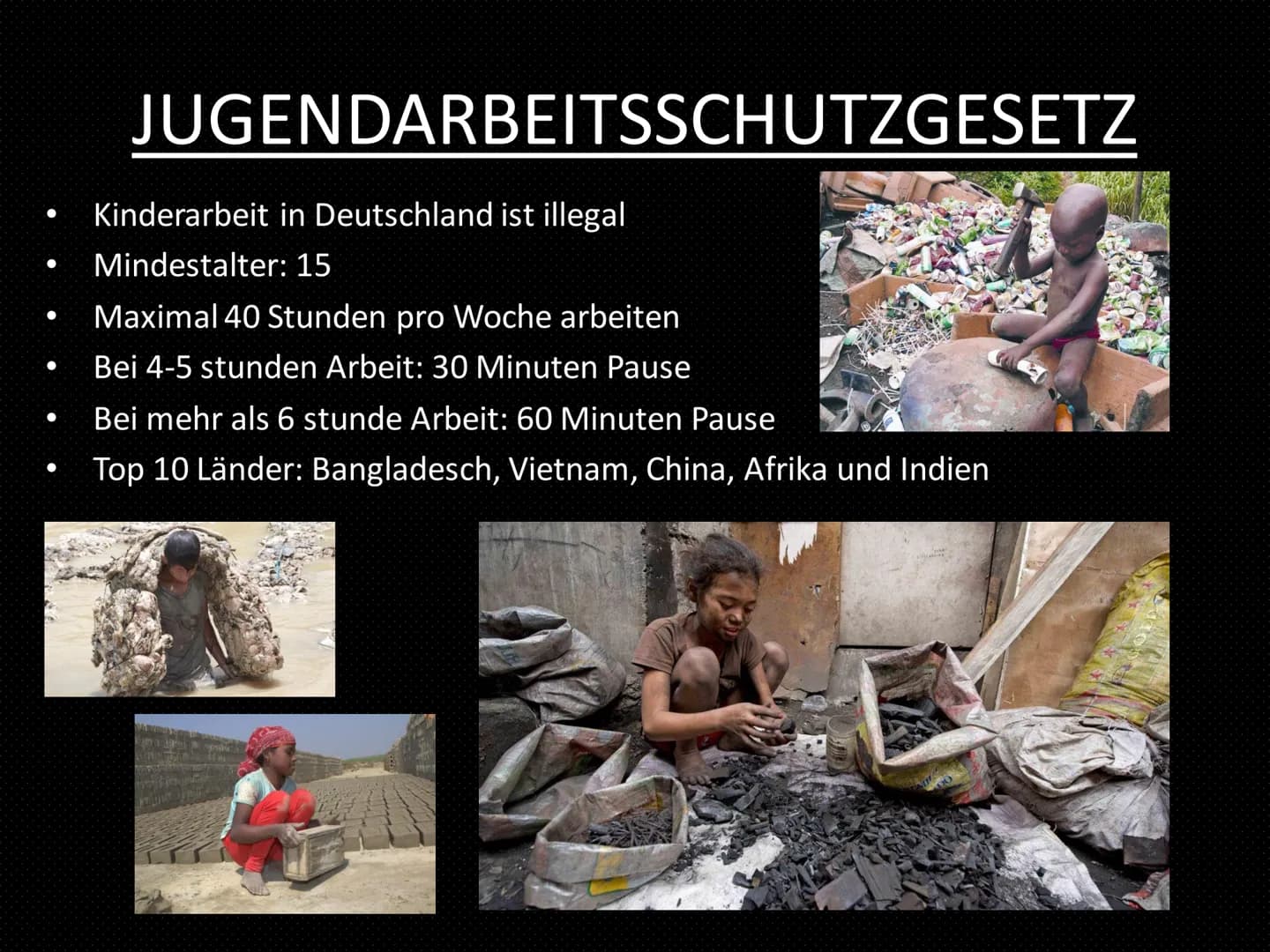 Da durch die Landwirtschaft viele Familien sich nicht ernähren könnten, gingen viele Frauen im 18. Jahrhundert in den Fabriken arbeiten, um