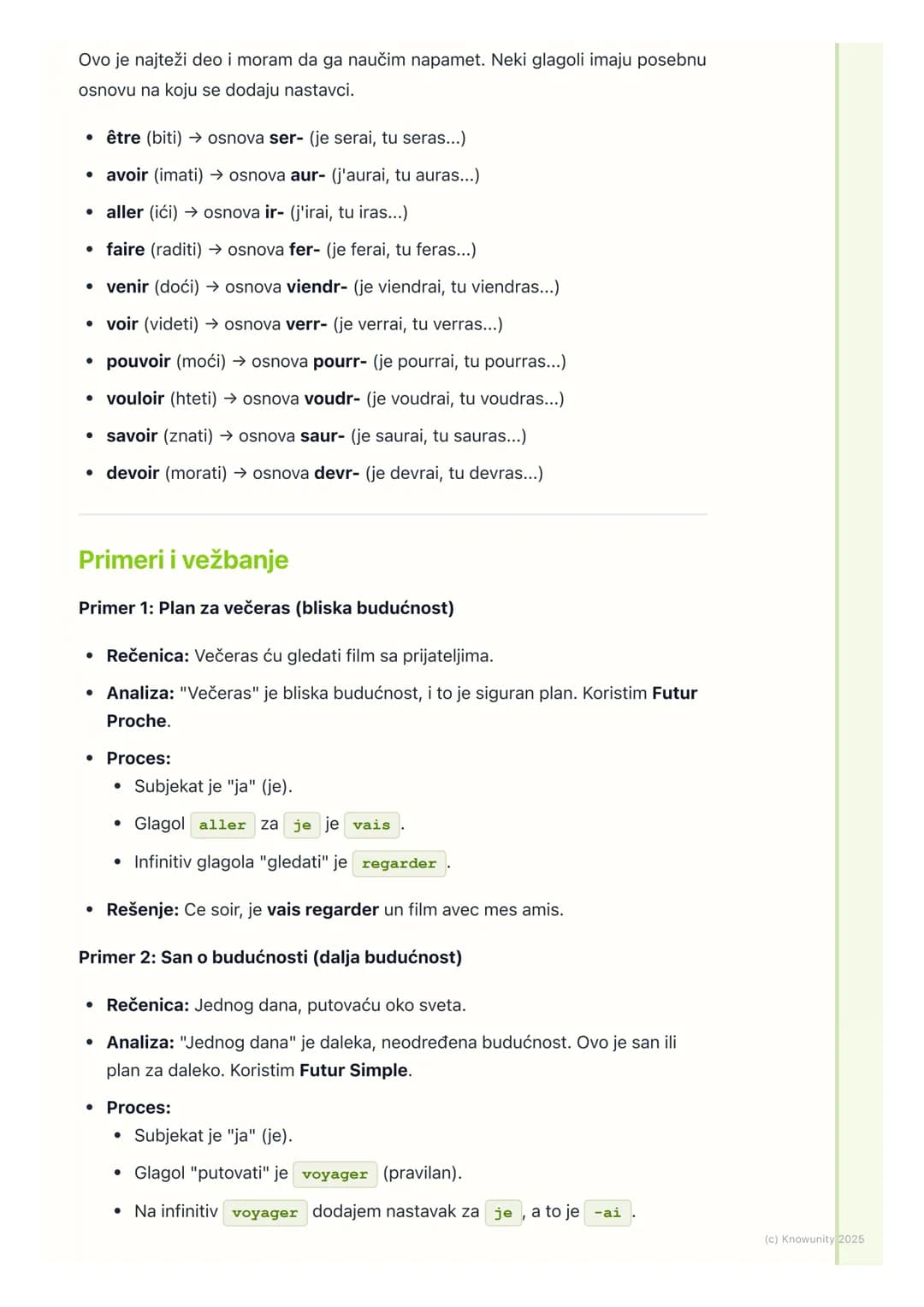 # Buduće vreme (Futur Simple) i
blisko buduće vreme (Futur
Proche) - ponavljanje i
produbljivanje
Uvod u buduća vremena
U francuskom jezik