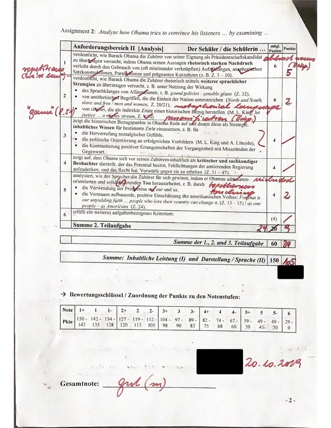 American Dream (Speech Analysis) – Seite 6