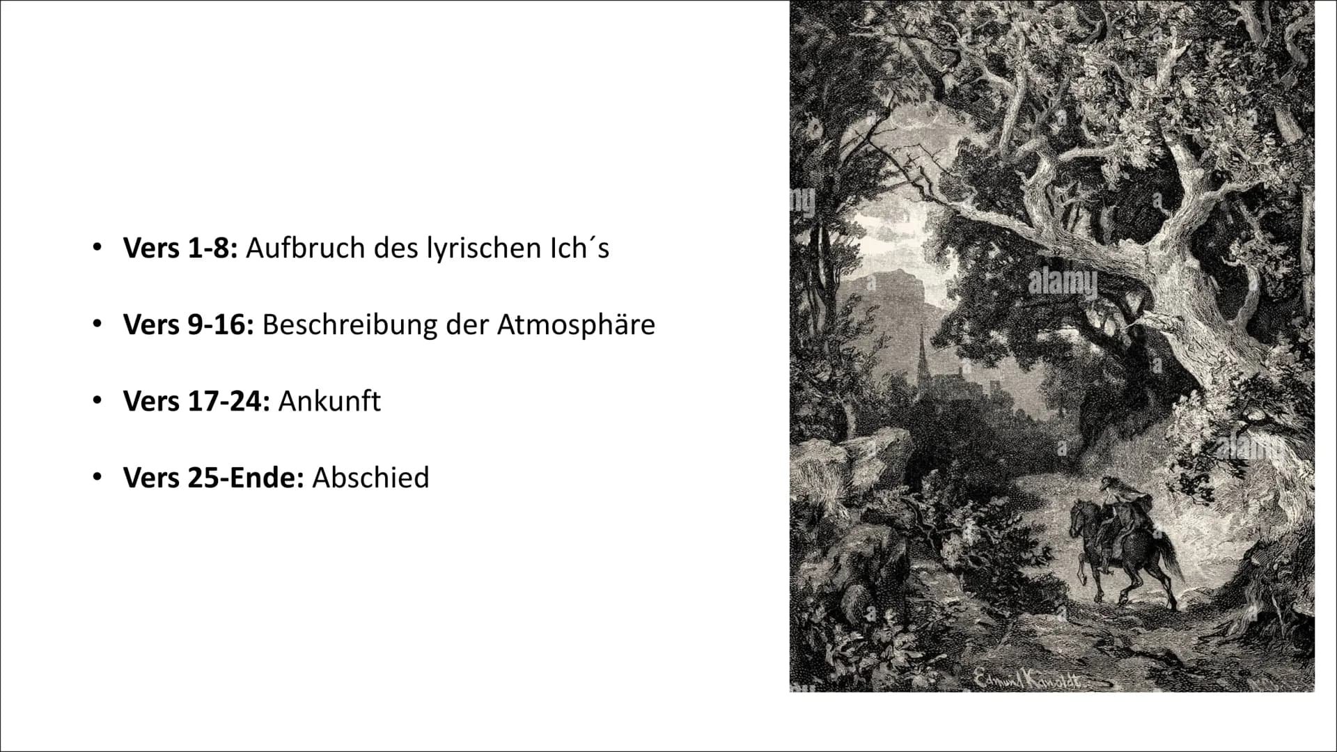 "Willkommen und Abschied"
von
Johann Wolfgang von Goethe Willkommen und Abschied
Gedicht von Johann Wolfgang von Goethe Gliederung
1. Hinter