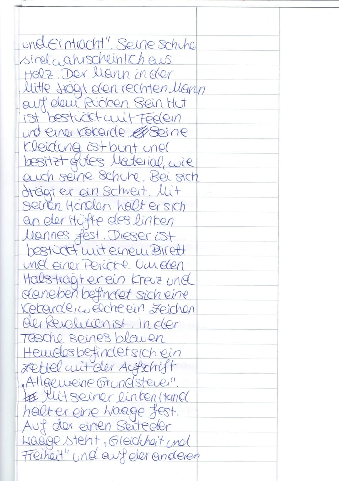 # Klausur Nr. 2
Datum: 01.06.21
Name: Maj
Klausur Nr. 2; 2. Halbjahr 2020/2021
Geschichte EF (Hd)
Themenschwerpunkt: Menschenrechte und Fran