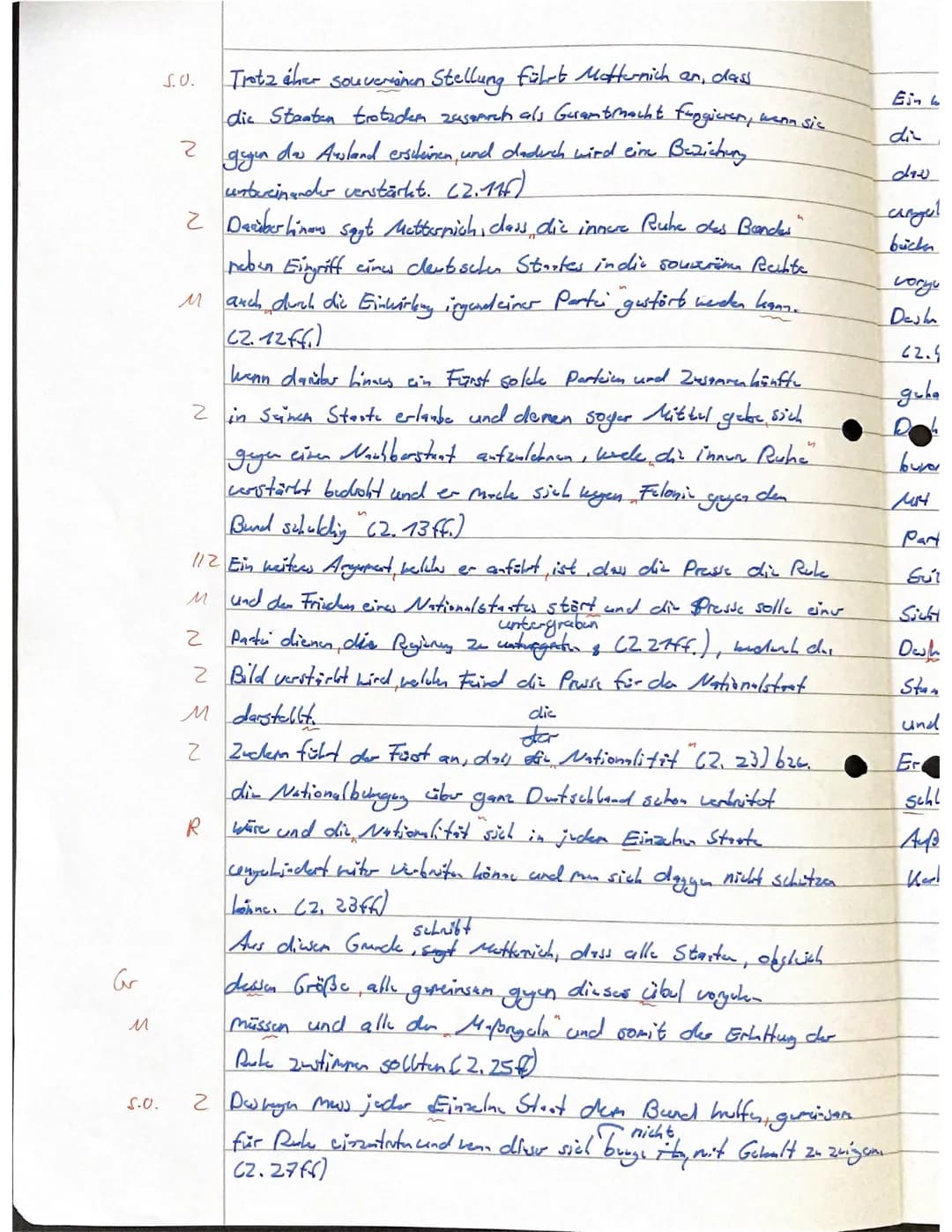 Grundkurs Geschichte 11.1.
01.10.2021
1. Klausur
Nach dem Mord des Burschenschaftlers Carl Ludwig Sand an August v. Kotzebue entwickelte d