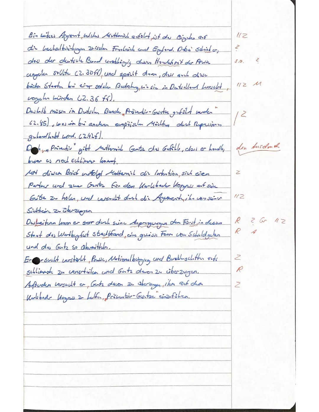 Grundkurs Geschichte 11.1.
01.10.2021
1. Klausur
Nach dem Mord des Burschenschaftlers Carl Ludwig Sand an August v. Kotzebue entwickelte d