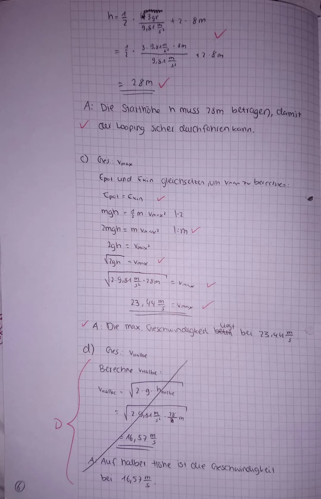 # Physik
Klausur EF 3/18/19
Name:
Thema:
Datum:
Kurs:
Kreisbewegungen und Energieerhaltung
12.04.19
Physik EF Gk
Erlaubte Hilfsmittel:
- Gra