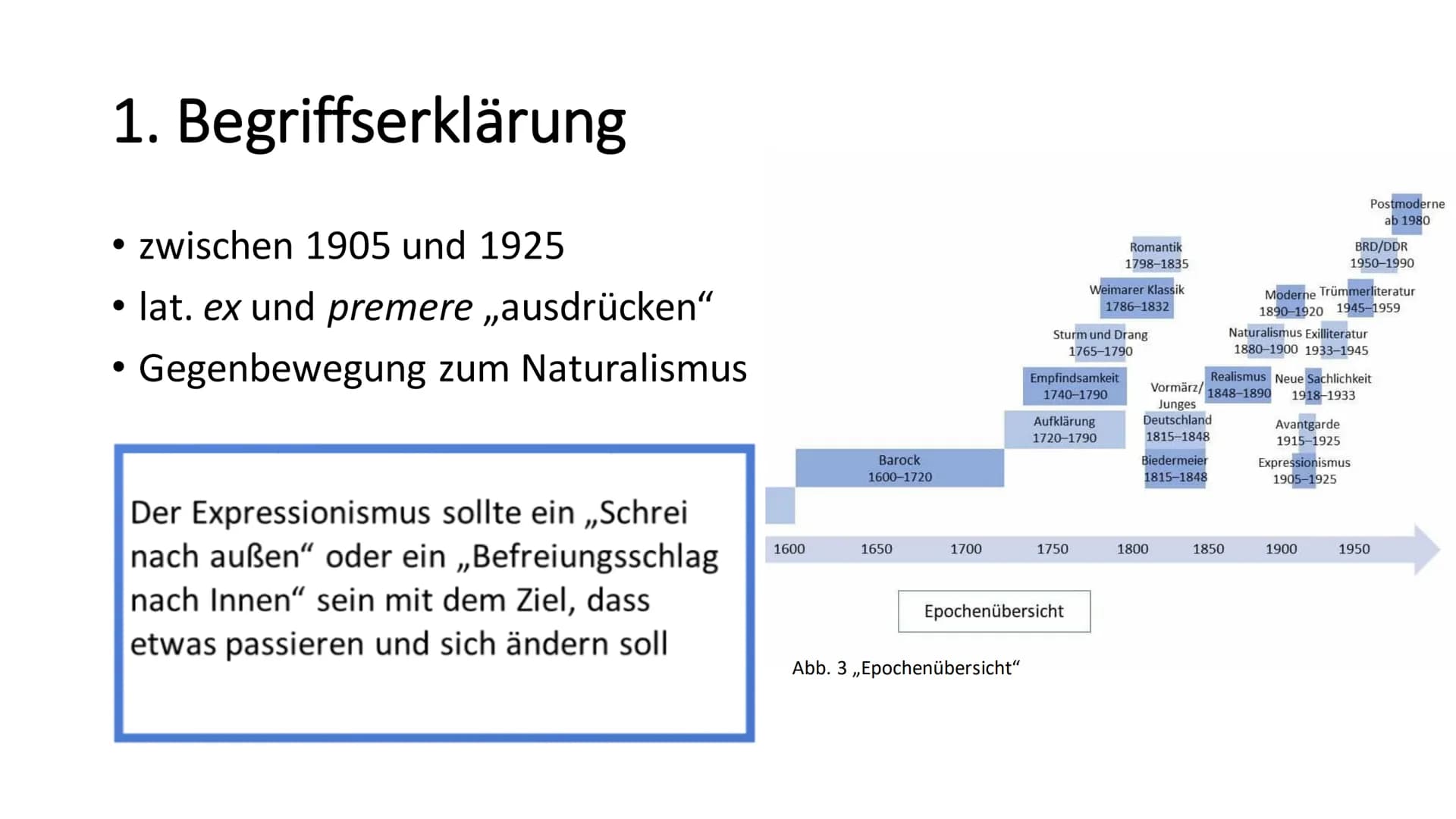 Expressionismus –
Ein Überblick
Von: Viktoria Szewczyk
Fach: Deutsch LK
Lehrer: Hr. Wegener
Jahr: 13/4. Semester
Abb. 2 „Der Schrei" # Glie