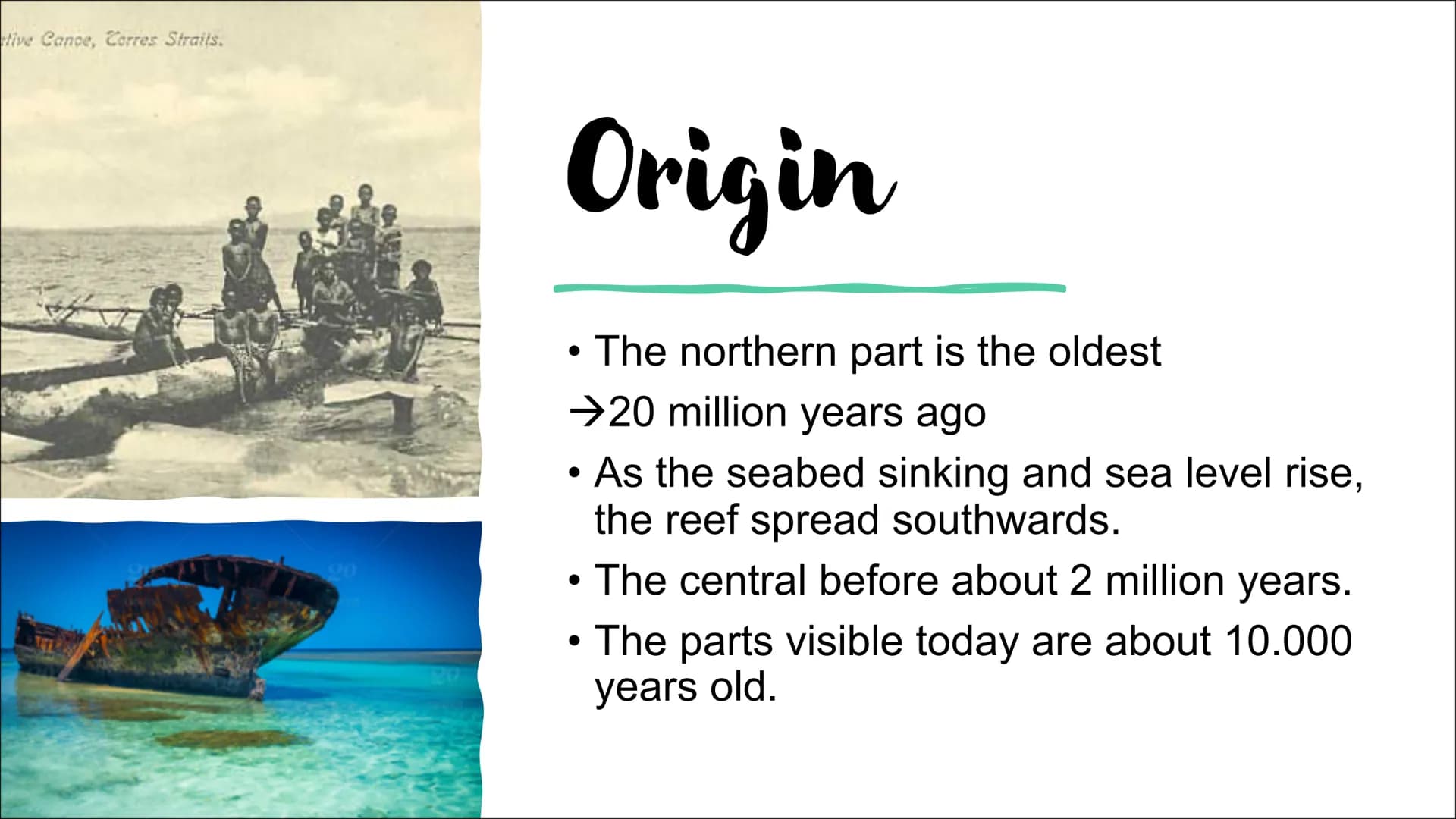 The Great Barrier Reef
Tea Bezik # overview
* What is a Reef?
* Geographical order
* Discovery&Origin
* Types of reefs
* Wild life- animals