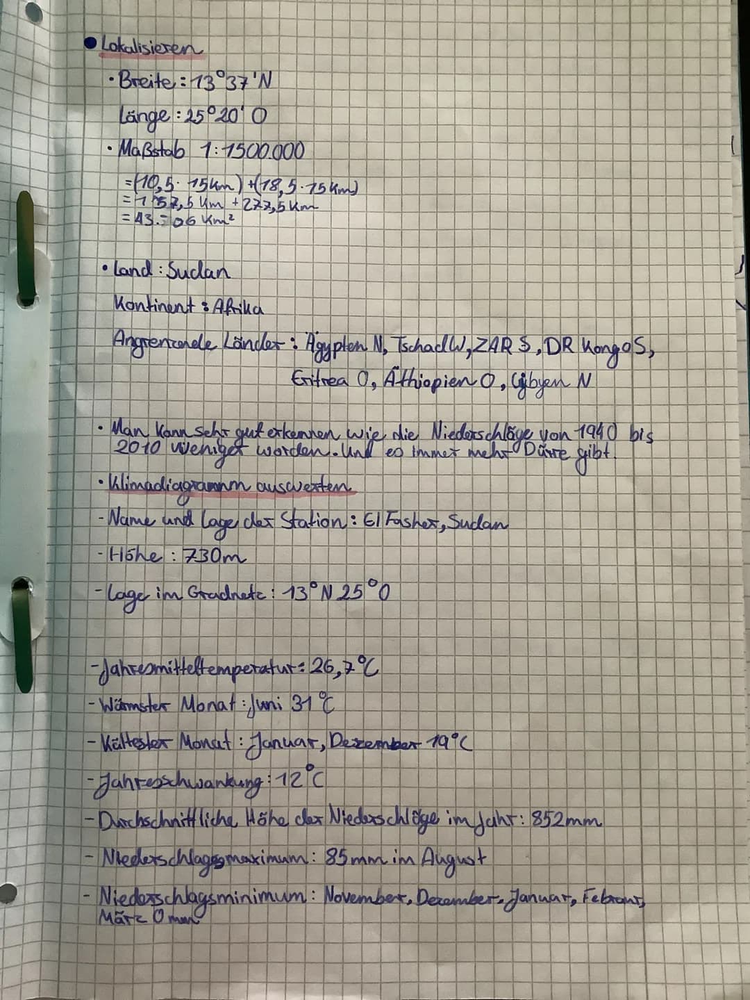 Die Temperaturkurve zeigt eine einfache Jahreswelle mit einem
Maximum von $31^° C$ im Juni. Im Dezember und Januar fällt die
Temperatur auf
