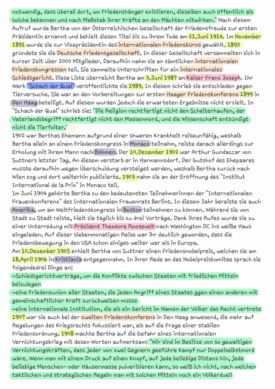 # Berth a Sophia Felicito
Freifrau von Suttner
Die Derson, um die es heute geht.
Eine Wiener Schriftstellerin, Friedens forscherin
und Pazi