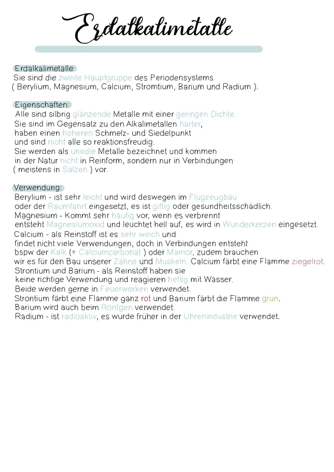 # Alkalimetalle
## Alkalimetalle
Zu den Alkalimetallen zählen die Elemente der 1. Hauptgruppe
(Lithium, Natrium, Kalium, Rubidium, Cäsium u