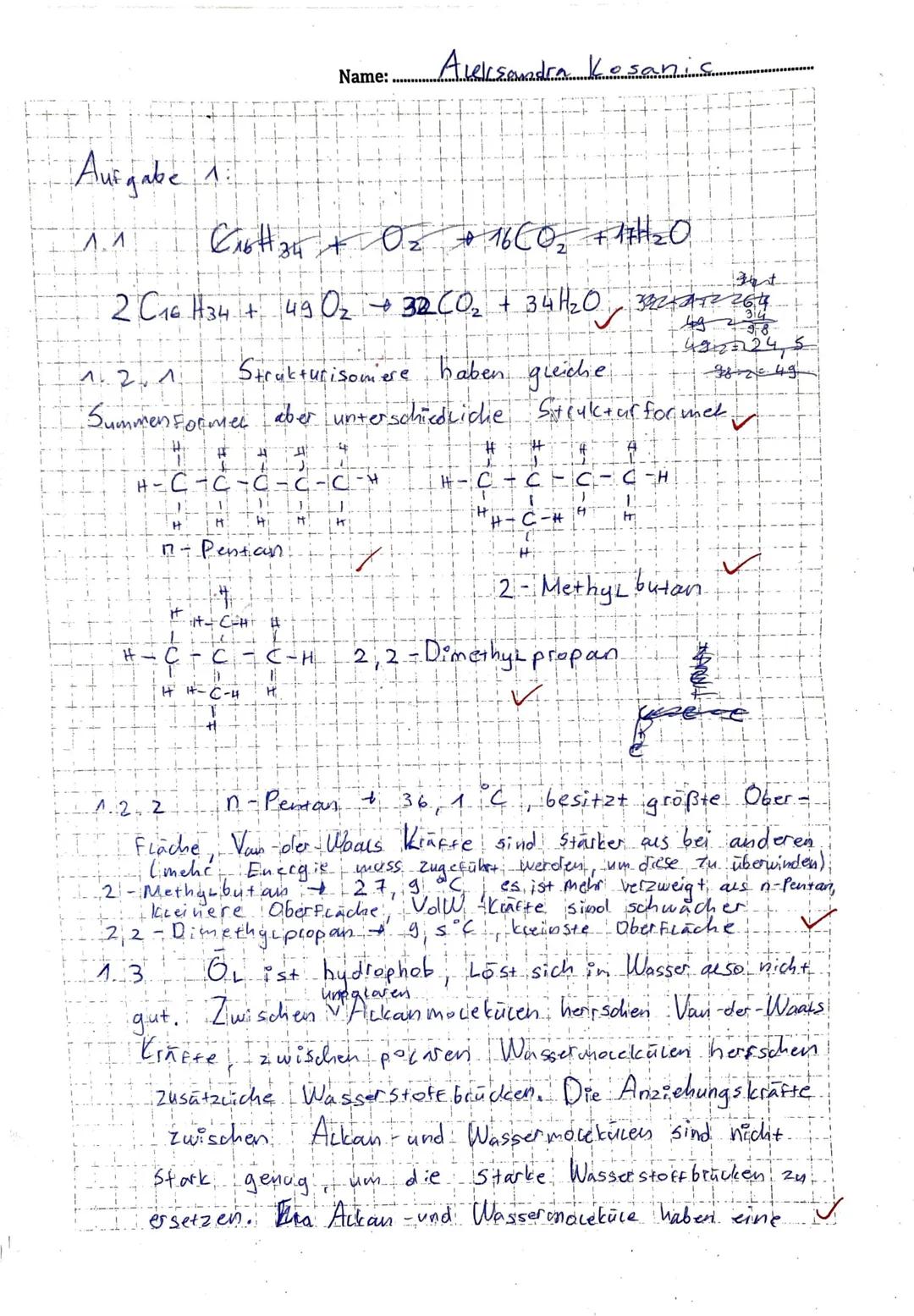 Chemie (3-stündig); WGJ1
Kaufmännische Schule Heidenheim
23. Juni 2023
Arbeitszeit:
Hilfsmittel:
1.1
1.2
v1.2.1
1.2.2
✓1.3
2
3.1
3.2
75 Minu