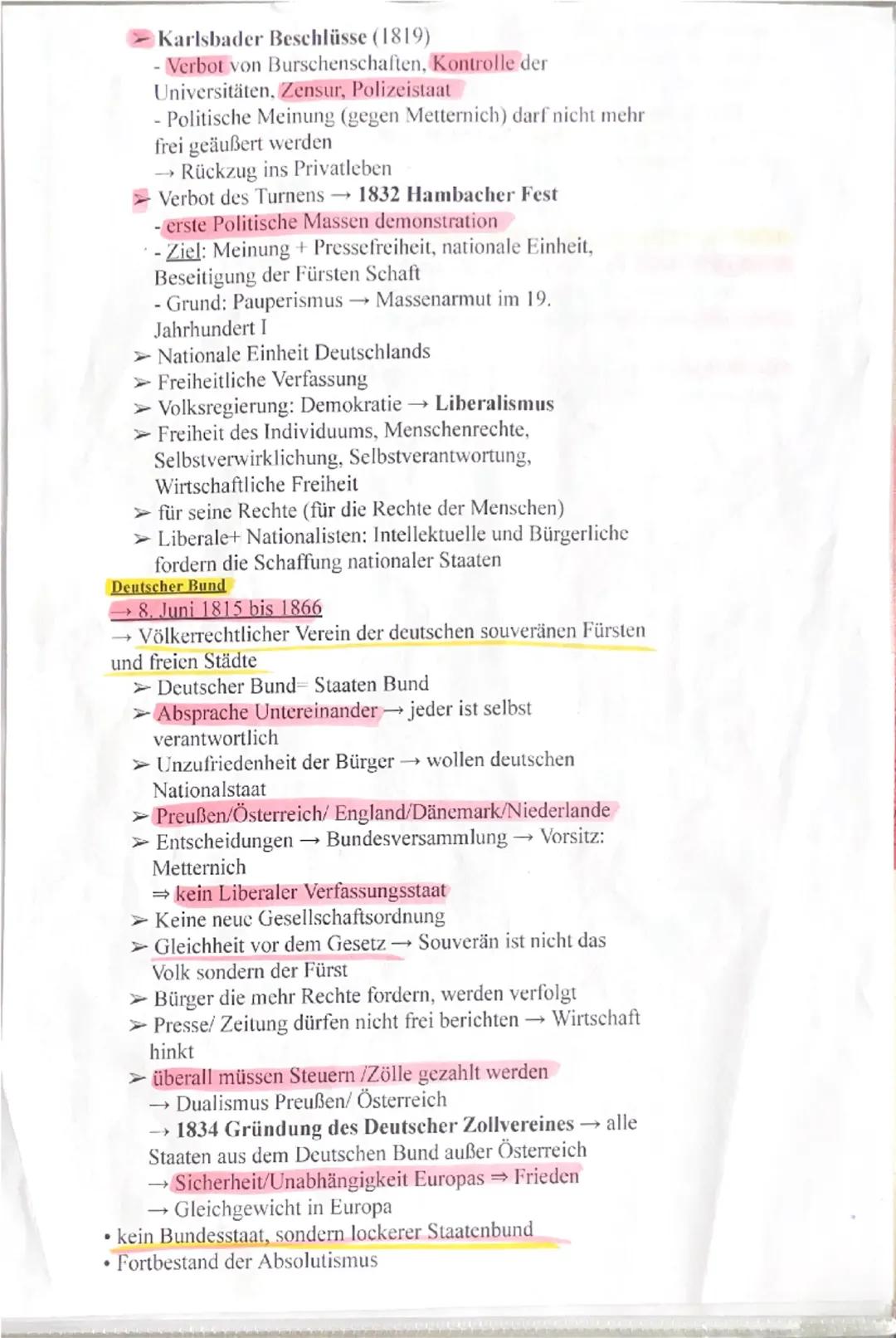 Klausur 11-1 Geschichte GK
Französische Revolution
<-1789-1799
Ursachen:
-soziale Ungleichheit → 3 Stände (Klerus, Adel, 3.Stand
→hatte kaum