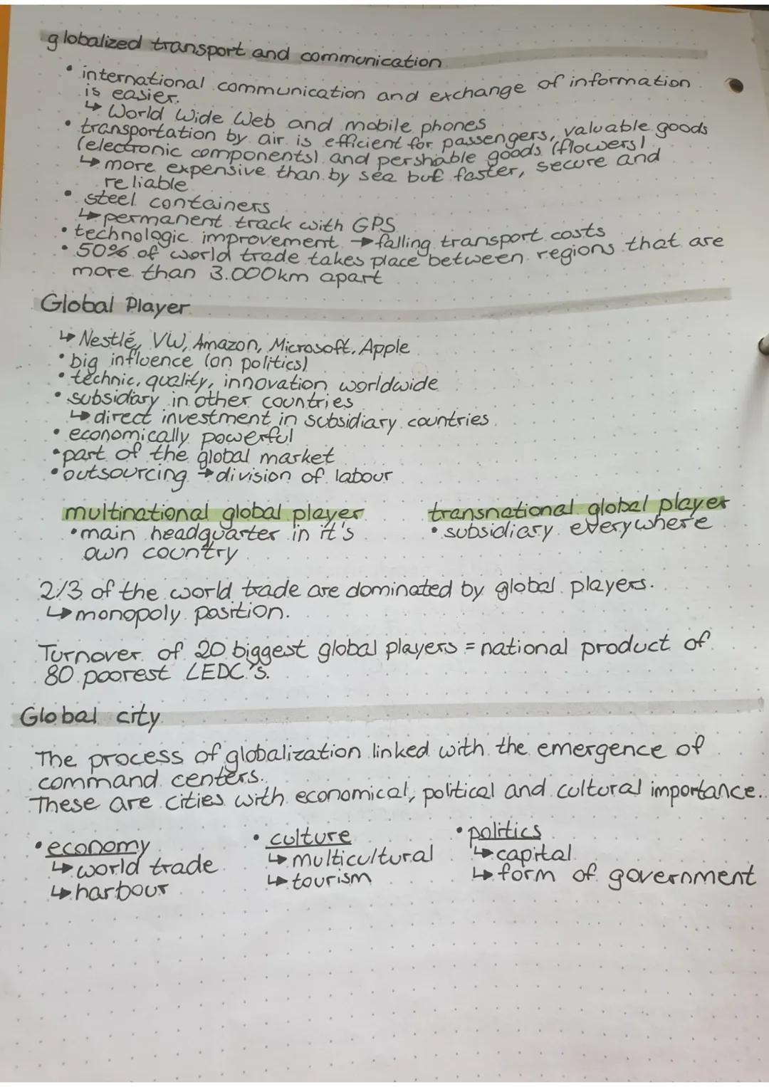 # Globalization
axprocess where people all over the world get in touch with each
People and countries can exchange goods and information mo