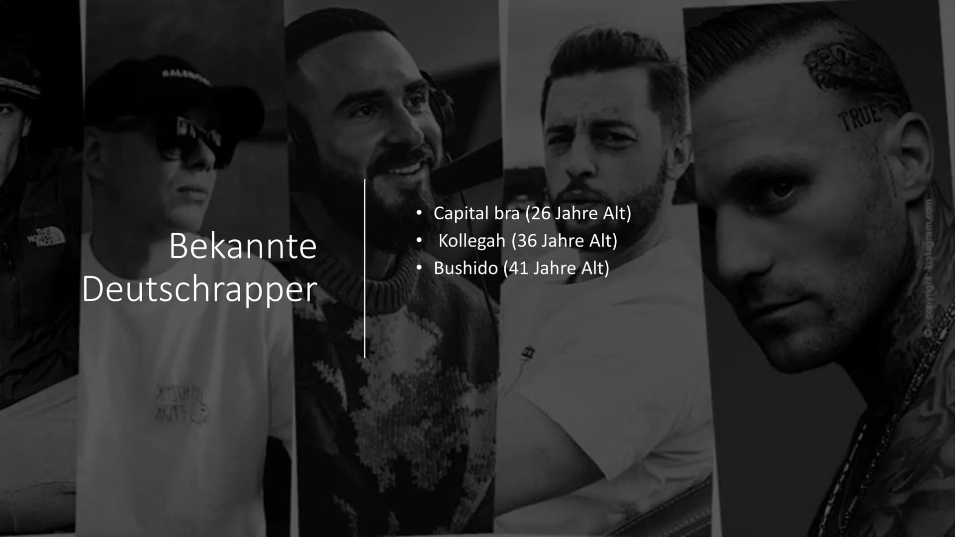Deutschrap
NIKE
AIR # Gliederung
* Was ist Deutschrap und seit wann spielt Deutschrap eine Rolle?
* Aufbau von Deutschrap
* Themen die anges