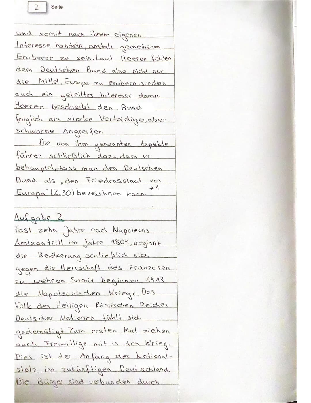 # 1. Klausur LK Geschichte Q1/1. Halbjahr
**Name:**
**Thema:** Europäische Friedensordnung nach den Napoleonischen Kriegen
**Datum:** 09.