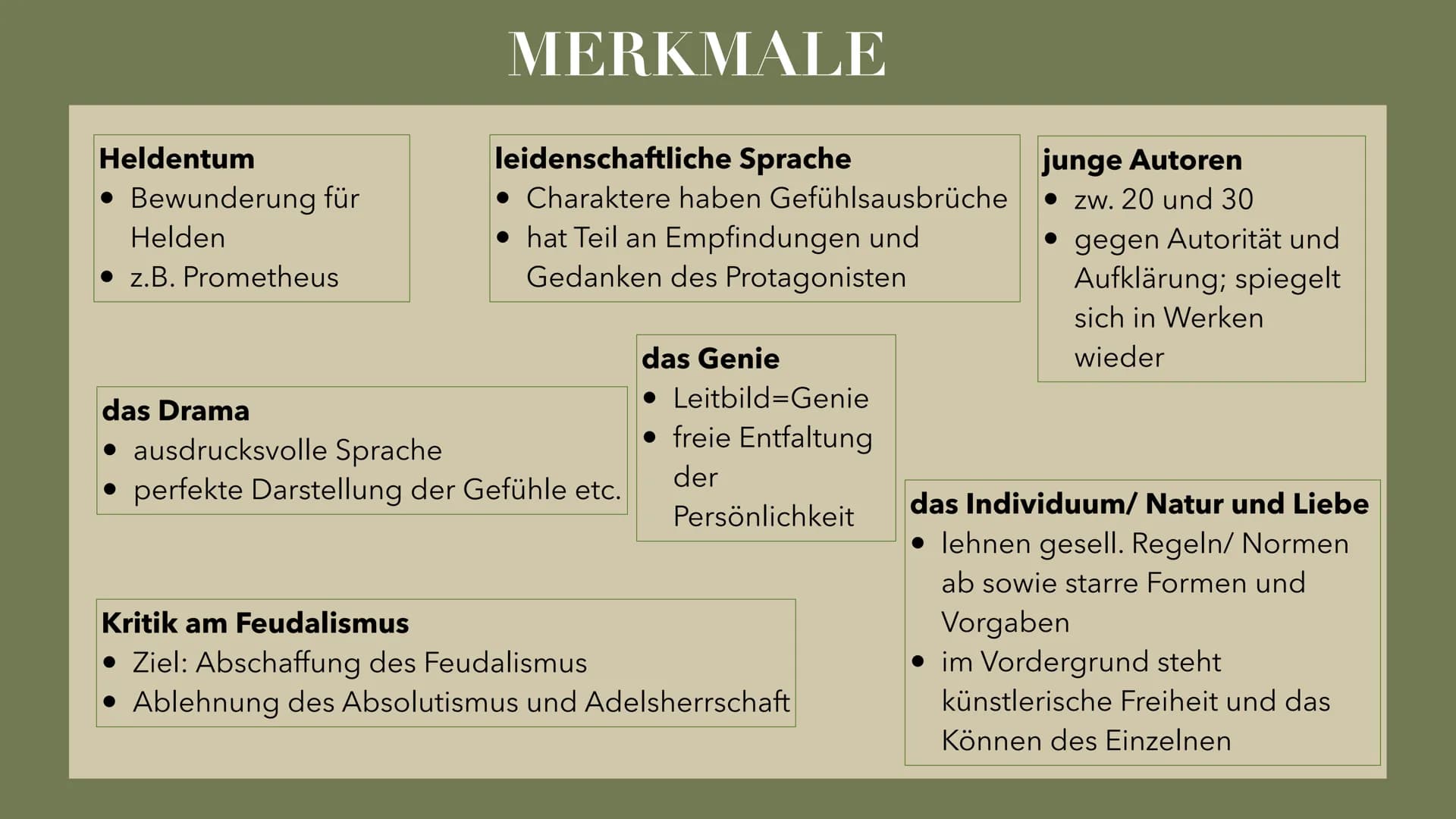 ## STURM UND DRANG
ES SCHLUG MEIN HERZ, GESCHWIND, ZU
PFERDE!
ES WAR GETAN FAST EH GEDACHT.
DER ABEND WIEGTE SCHON DIE ERDE,
UND AN DEN BER