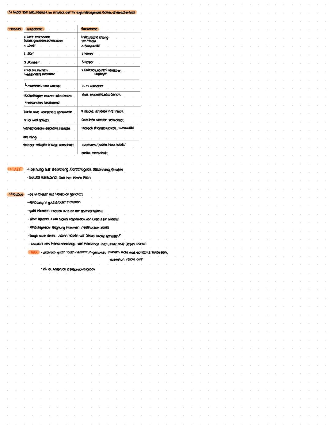 # ESCHATOLOGIE
Eschatologie Lenre von den letzten Dingen
Tod. Auferstehung und Gericht (dos auf den einzelnen zukommenden)
Wellende Komme