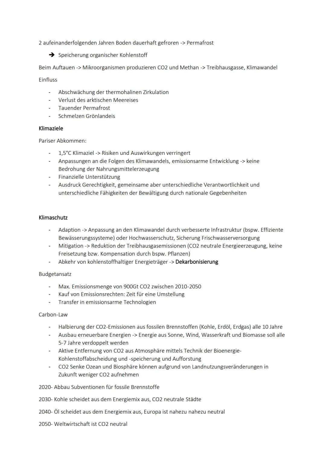 # Globale Herausforderungen: Klimawandel
## Natürlicher Treibhauseffekt
- Sonnenstrahlen auf Erdoberfläche -> Umwandlung Wärmestrahlung &