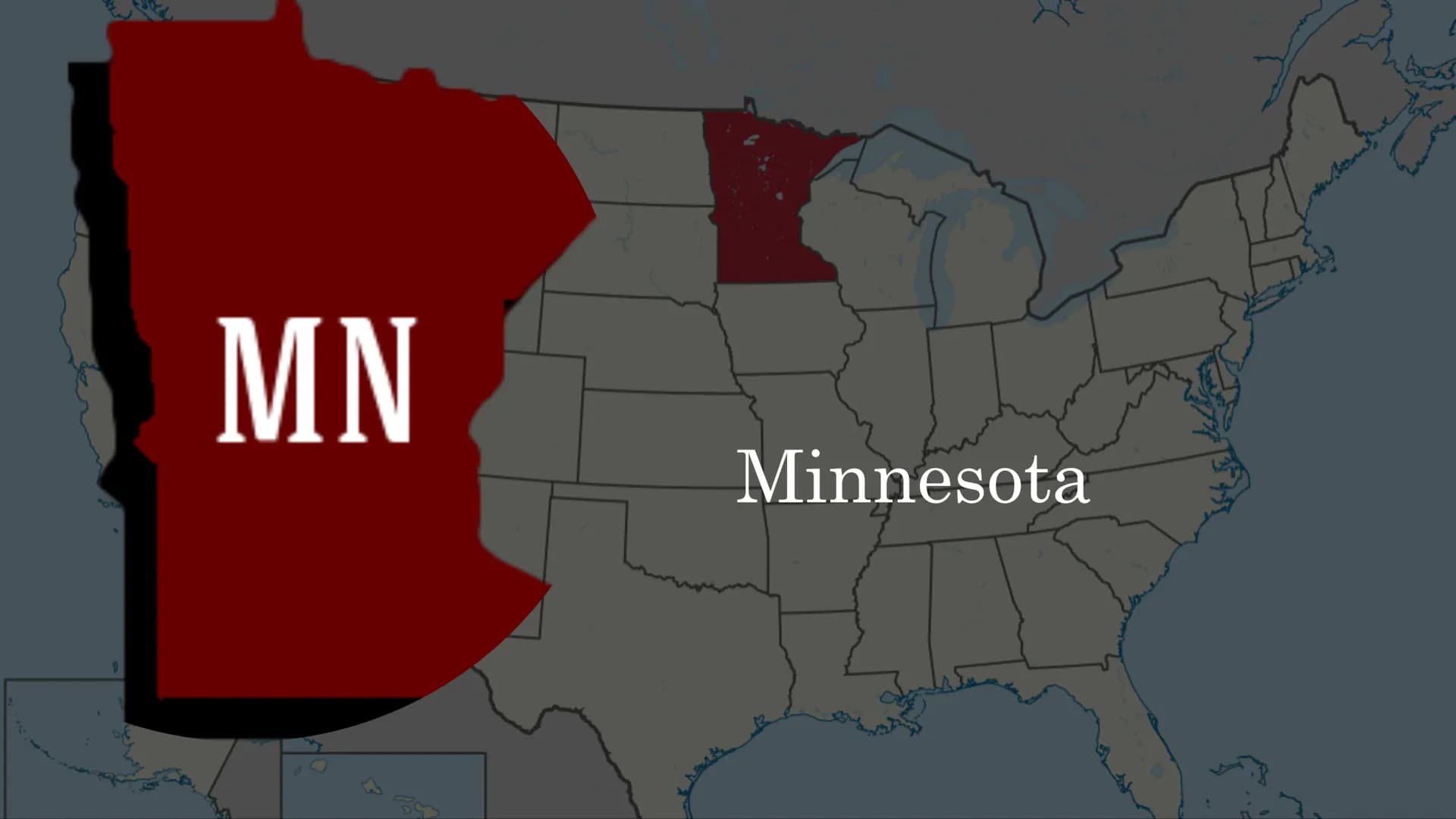 MN
Minnesota Structure
* General information
* 3 biggest cities
* State animals & local food
* Landmarks & sights
* Landscape & weather
* Ed