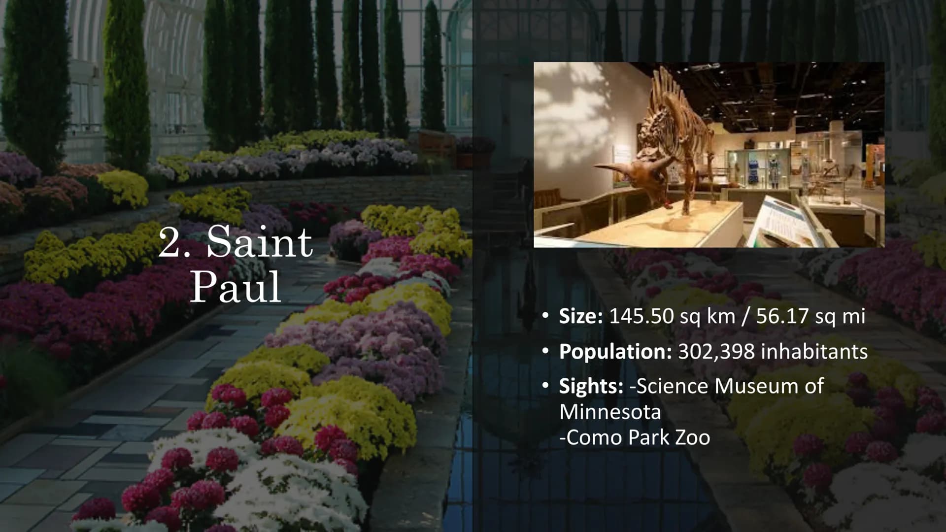 MN
Minnesota Structure
* General information
* 3 biggest cities
* State animals & local food
* Landmarks & sights
* Landscape & weather
* Ed