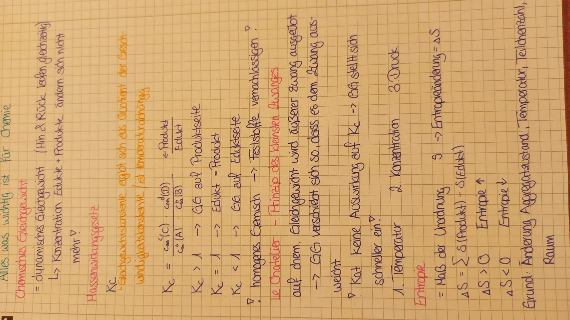 Chemisches Gleichgewicht und Protolysegleichgewichte – Seite 2