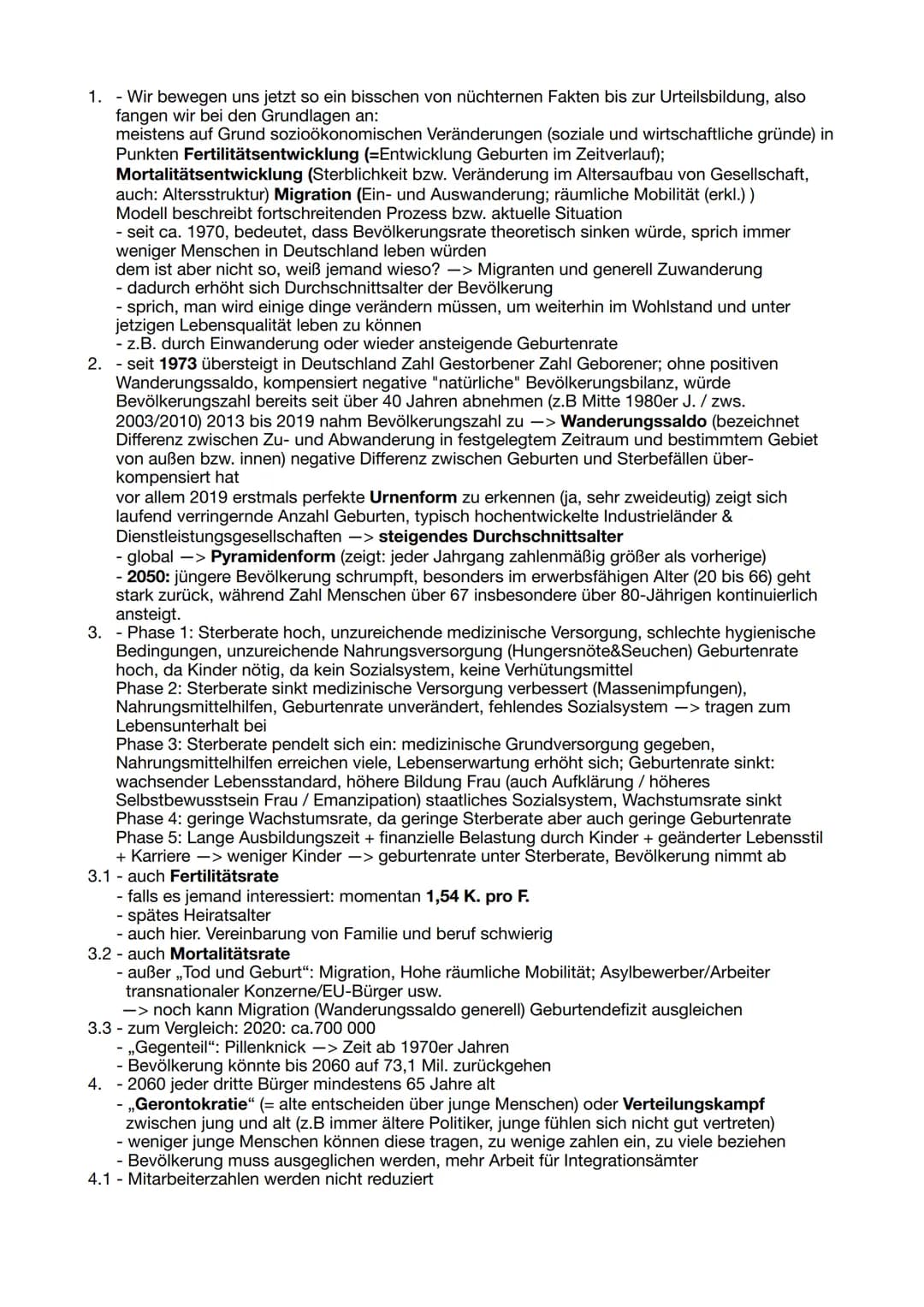 1. Wir bewegen uns jetzt so ein bisschen von nüchternen Fakten bis zur Urteilsbildung, also fangen wir bei den Grundlagen an:
meistens auf G