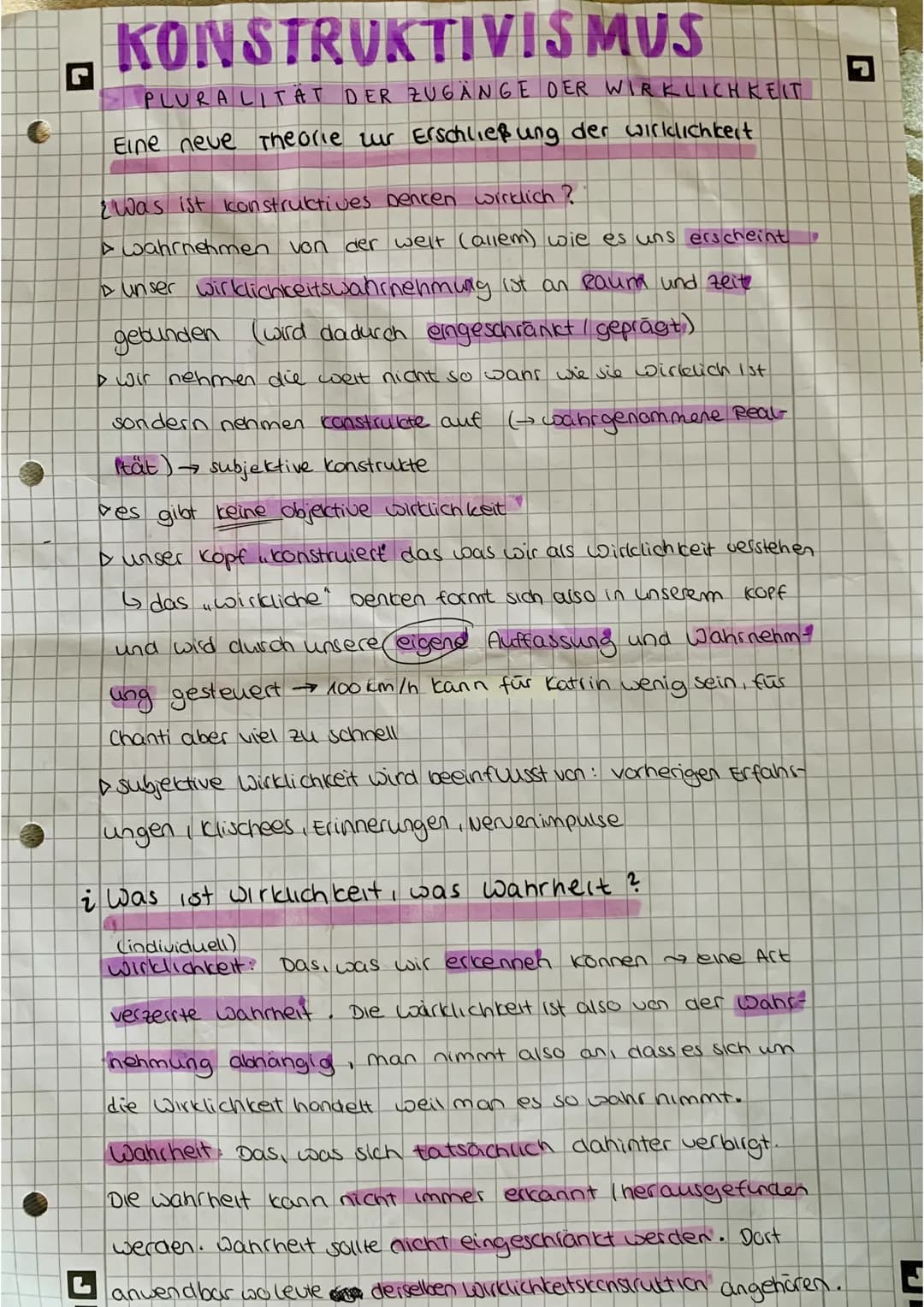 C
# KONSTRUKTIVISMUS
## PLURALITÄT DER ZUGÄNGE DER WIRKLICHKEIT
Eine neve Theorie zur Erschließung der wirklichkeit
### Was ist konstruktiv