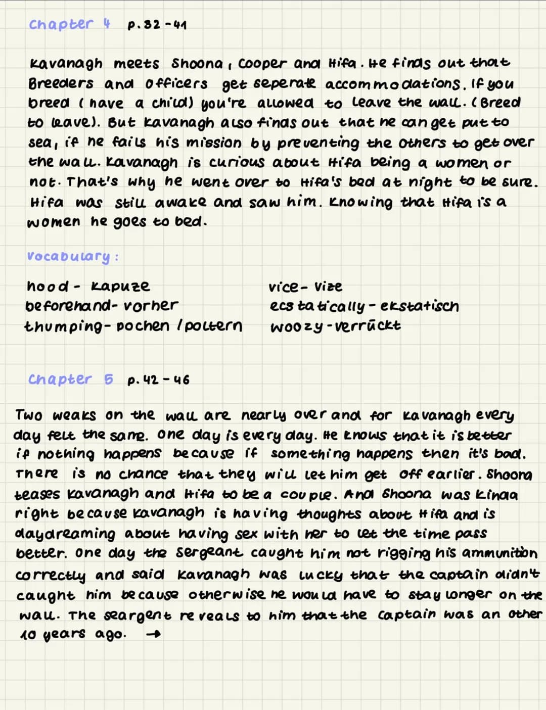 READING LOG
well done!
The Wall
By John Lanchester
Reading Log
By Ayat Quotes from the book, that I like:
... it must be amazing to be tha