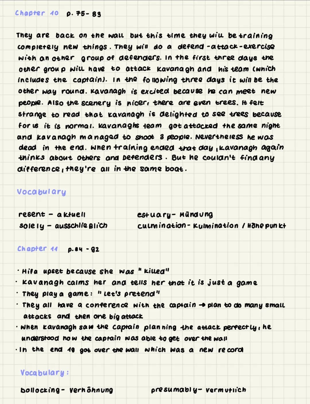 READING LOG
well done!
The Wall
By John Lanchester
Reading Log
By Ayat Quotes from the book, that I like:
... it must be amazing to be tha