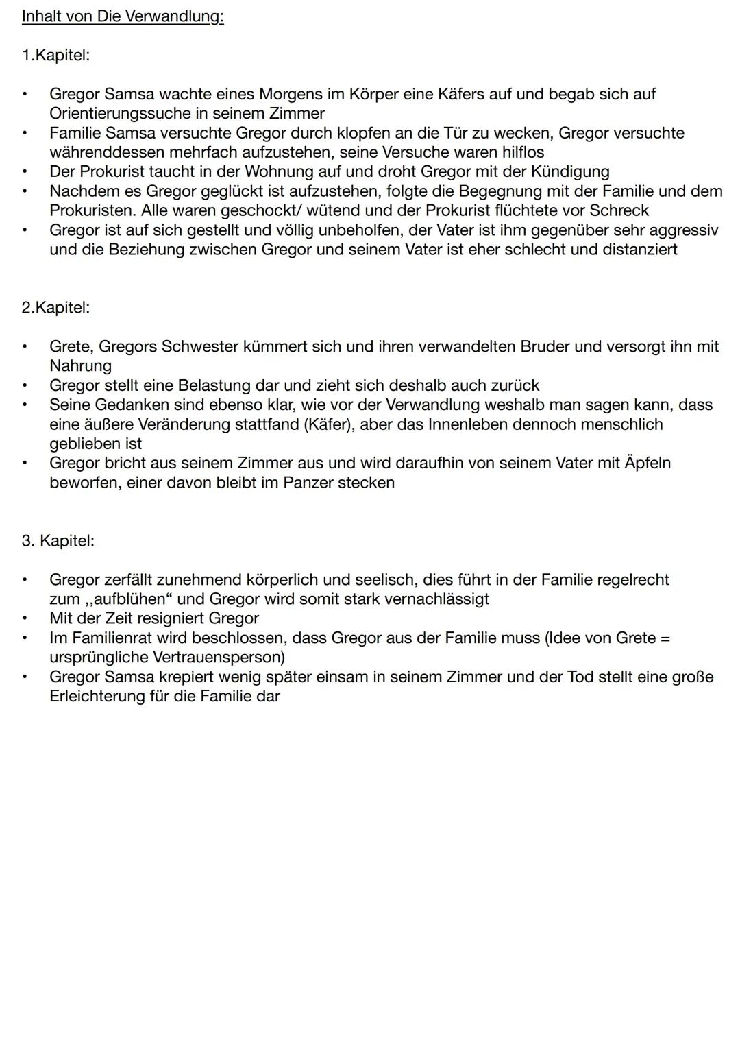 Franz Kafka: Die Verwandlung