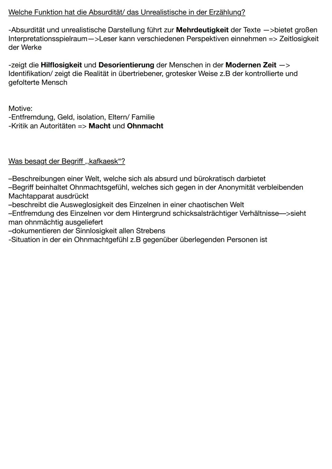 Inhalt von Die Verwandlung:
1.Kapitel:
Gregor Samsa wachte eines Morgens im Körper eine Käfers auf und begab sich auf
Orientierungssuche in