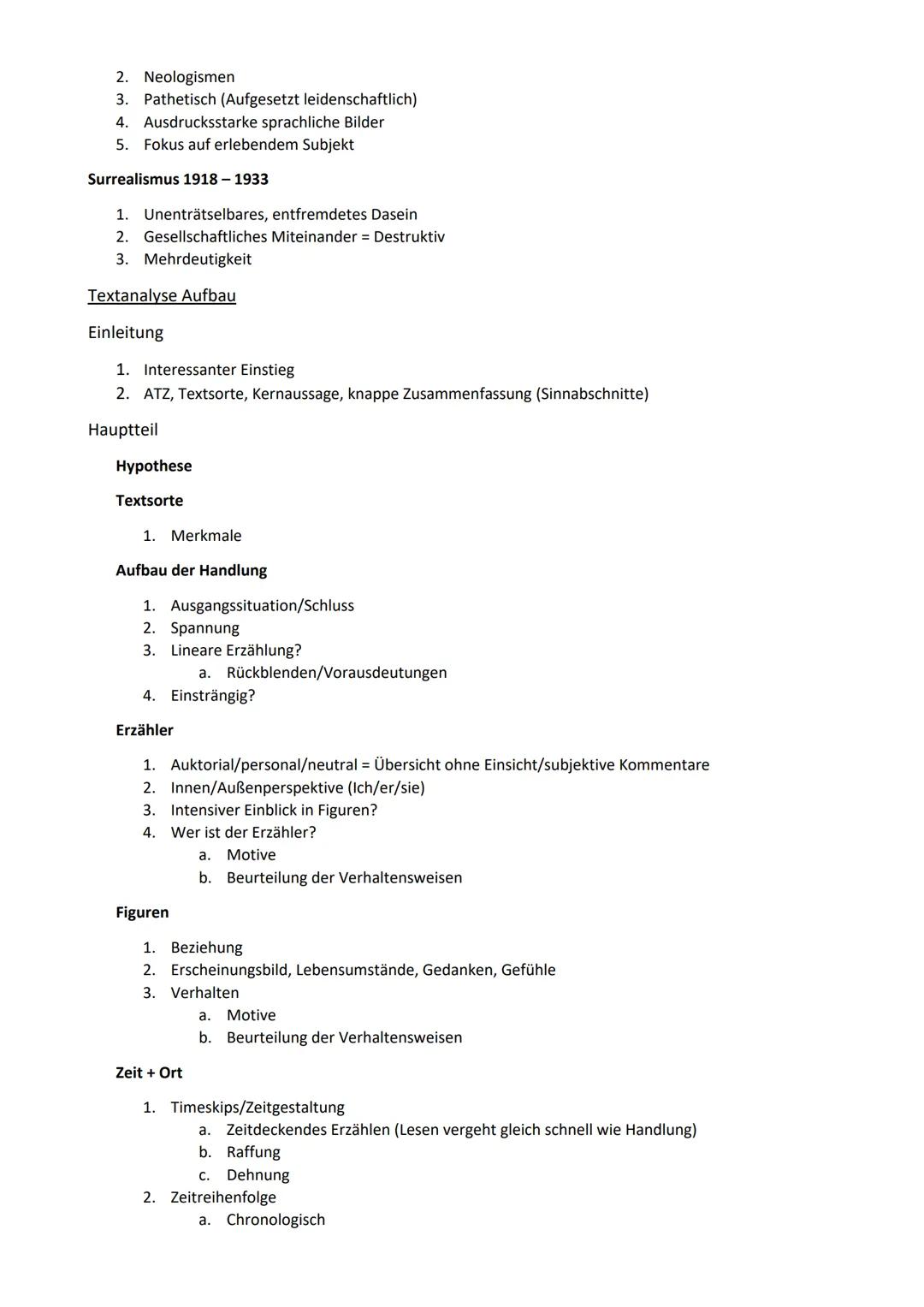 Kurzprosa
Merkmale von Kurzgeschichten
1. Gegenwartsbezug
a. Wirklichkeit
2. Reduziert
a. Wenige Erzählfiguren
b. Zentrales Thema
3. Nar