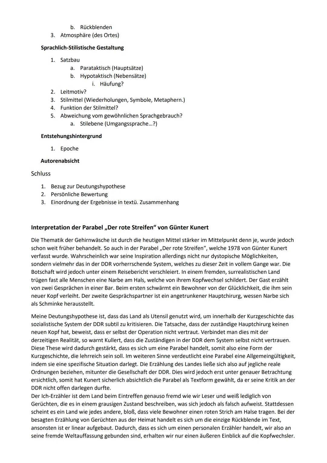 Kurzprosa
Merkmale von Kurzgeschichten
1. Gegenwartsbezug
a. Wirklichkeit
2. Reduziert
a. Wenige Erzählfiguren
b. Zentrales Thema
3. Nar