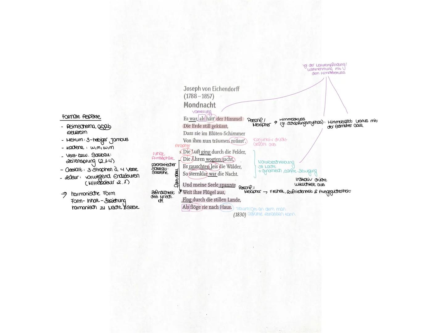 Formale Aspekte
- Reimschema abab
Kreuzreim
- Metrum: 3-hebiger Jamous
- kadene wim.w.m
- Vers-bew. Sabbau:
zeilensprung (62.1-4)
- Gestalt