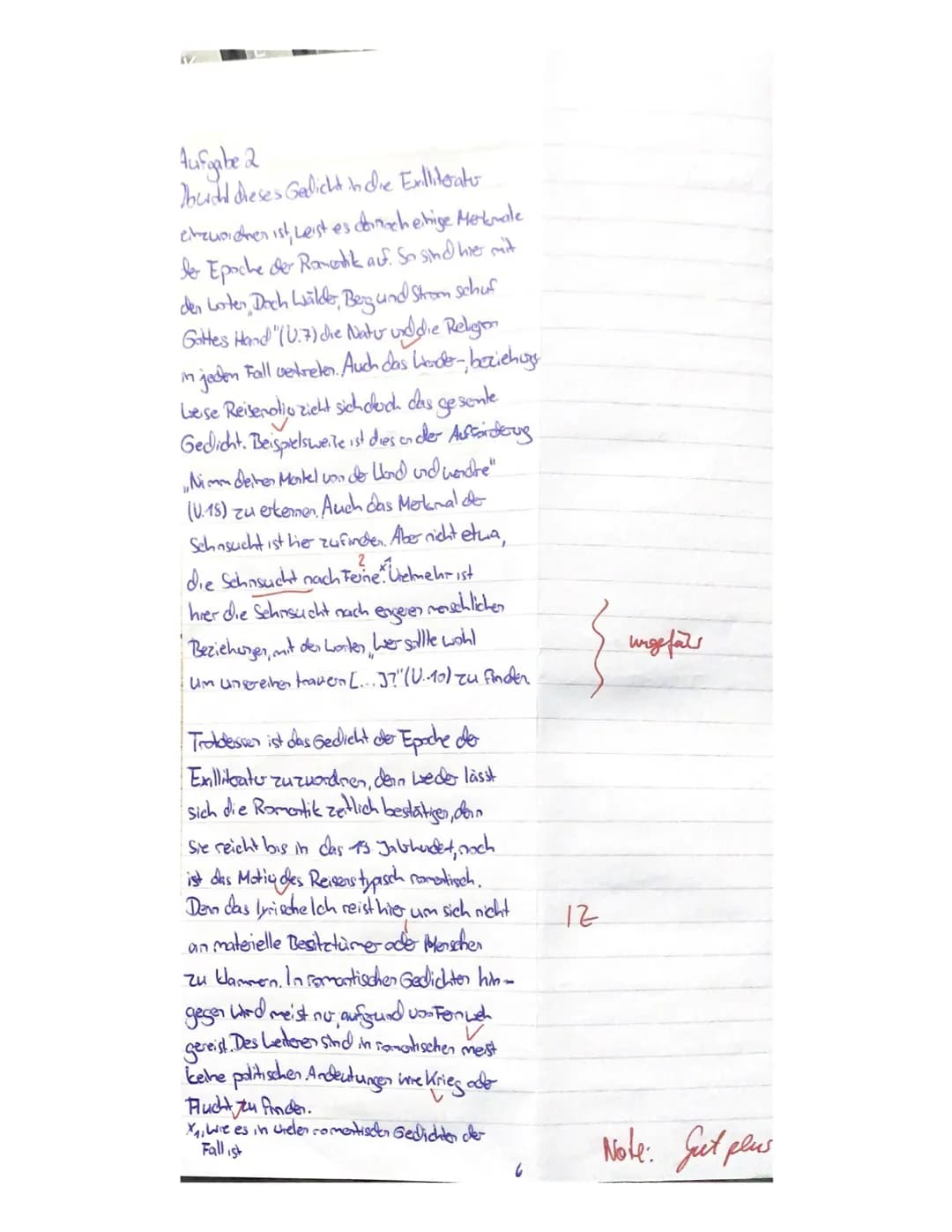 # Der Schüler/die Schulerin
formuliert eine funktionalisierte Einleitung:
- Autor, Titel, Entstehungszeit, Gattung (Mascha Kaléko, Vagabunde