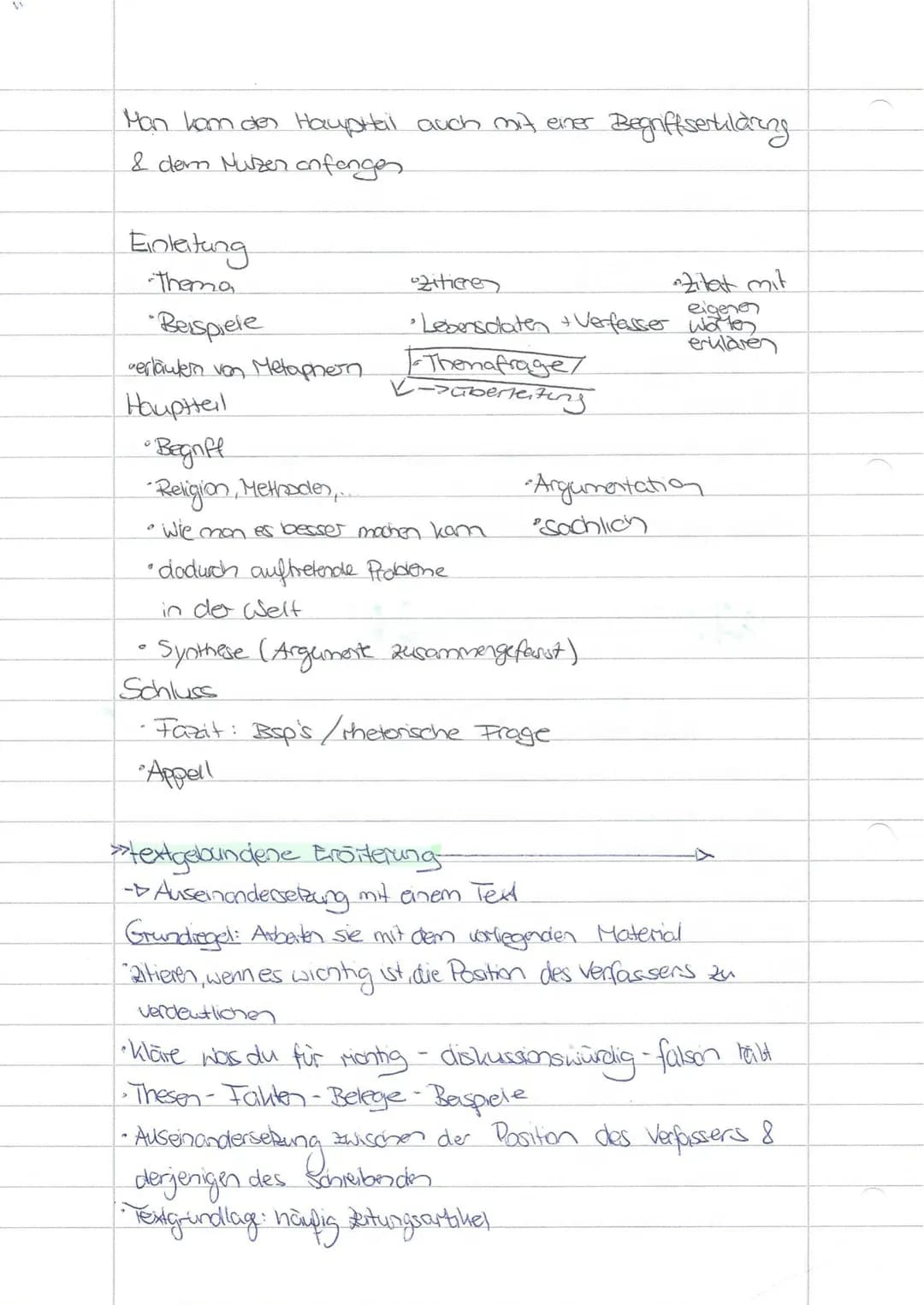 # Dramatische Texte
## Aufbau
- Exposition
- Erregender Moment
- Höhe-/Wendepunkt
- Fallende Handlung
- Katastrophe
# Epische Texte
In der