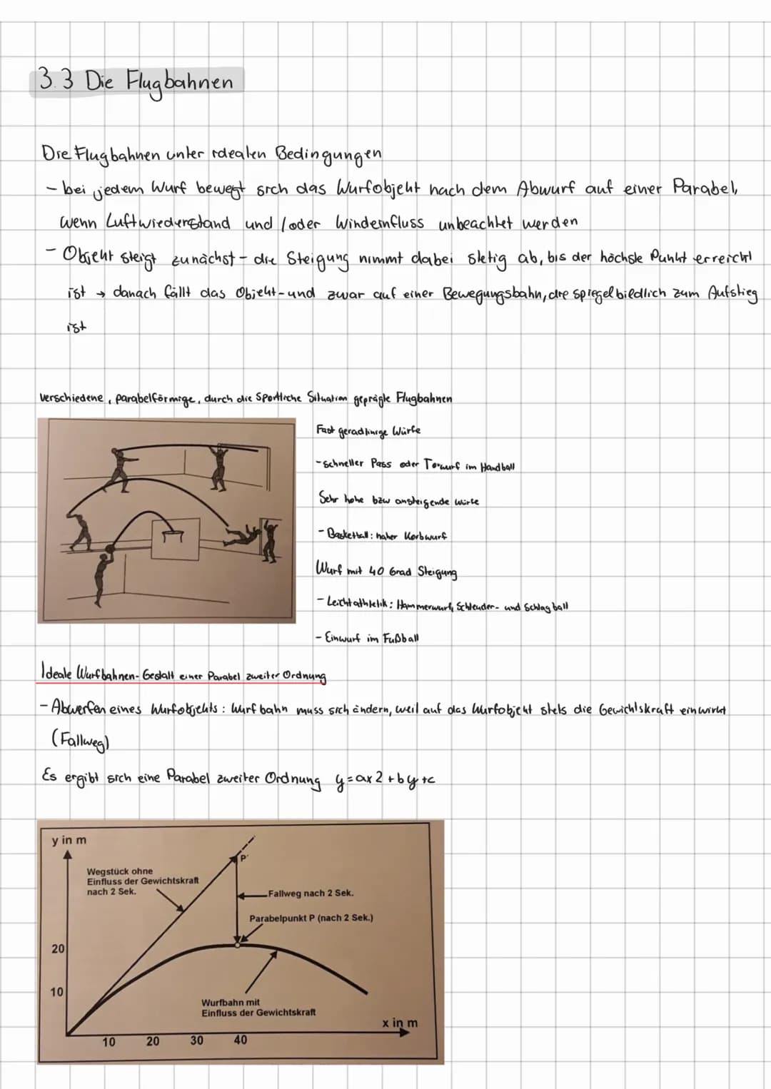 ## 2. Werfen nach dem Go-and-Stop-Prinzip
→Sukzessives Beschleunigen und Abstoppen der, an der Beschleunigung beteiligten Körperteile
Umset