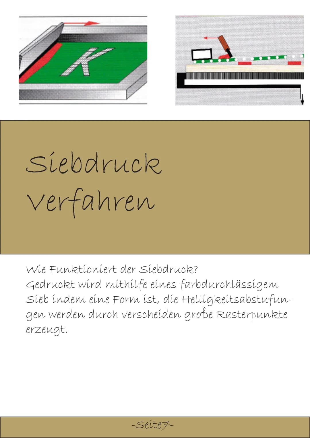 # Hochdruck verfahren
Das Hochdruckverfahren oder der Flexodruck, ge-
nau wie die anderen Herkömmlichen Druckver-
fahren sind Basierend auf