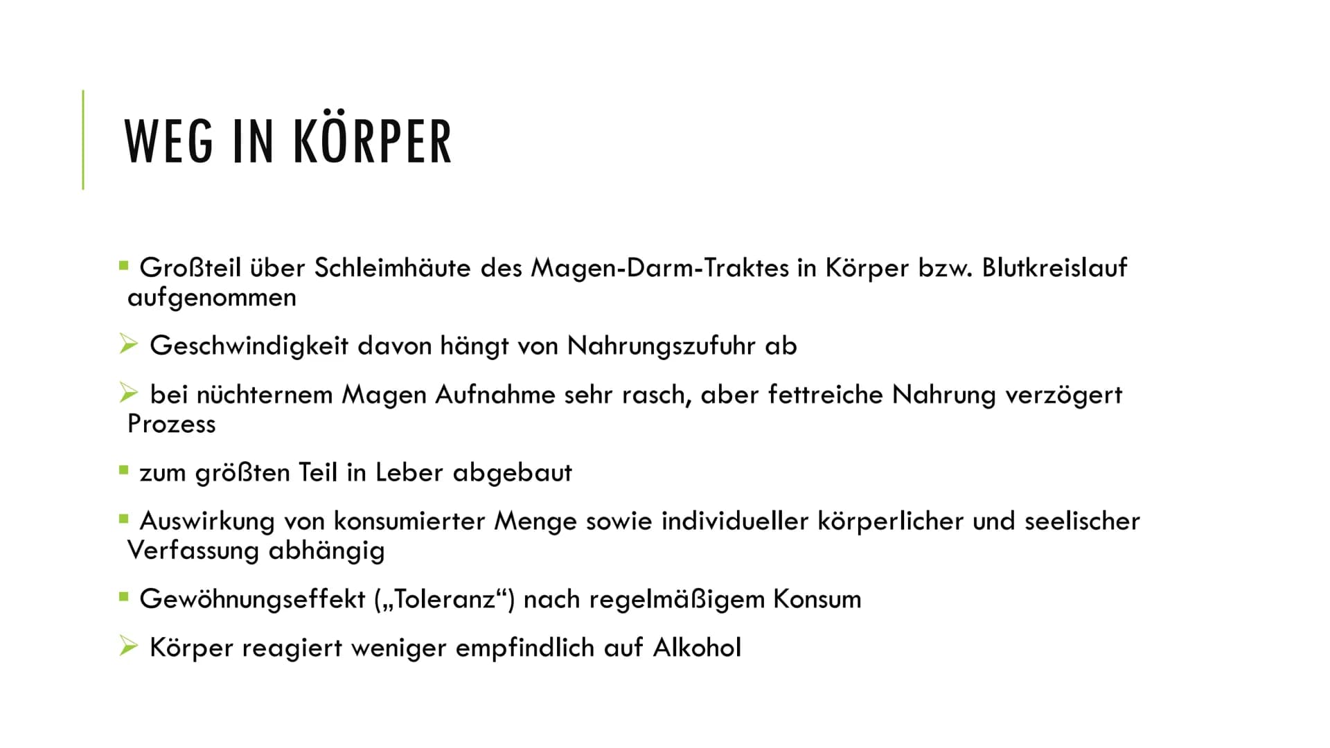 # ETHANOL - VOM GENUSS ZUR SUCHT
## 1. Grundlagen
### Definition:
- Summenformel: $C_2H_6O$
- reine Substanz farblos, bei Raumtemperatur