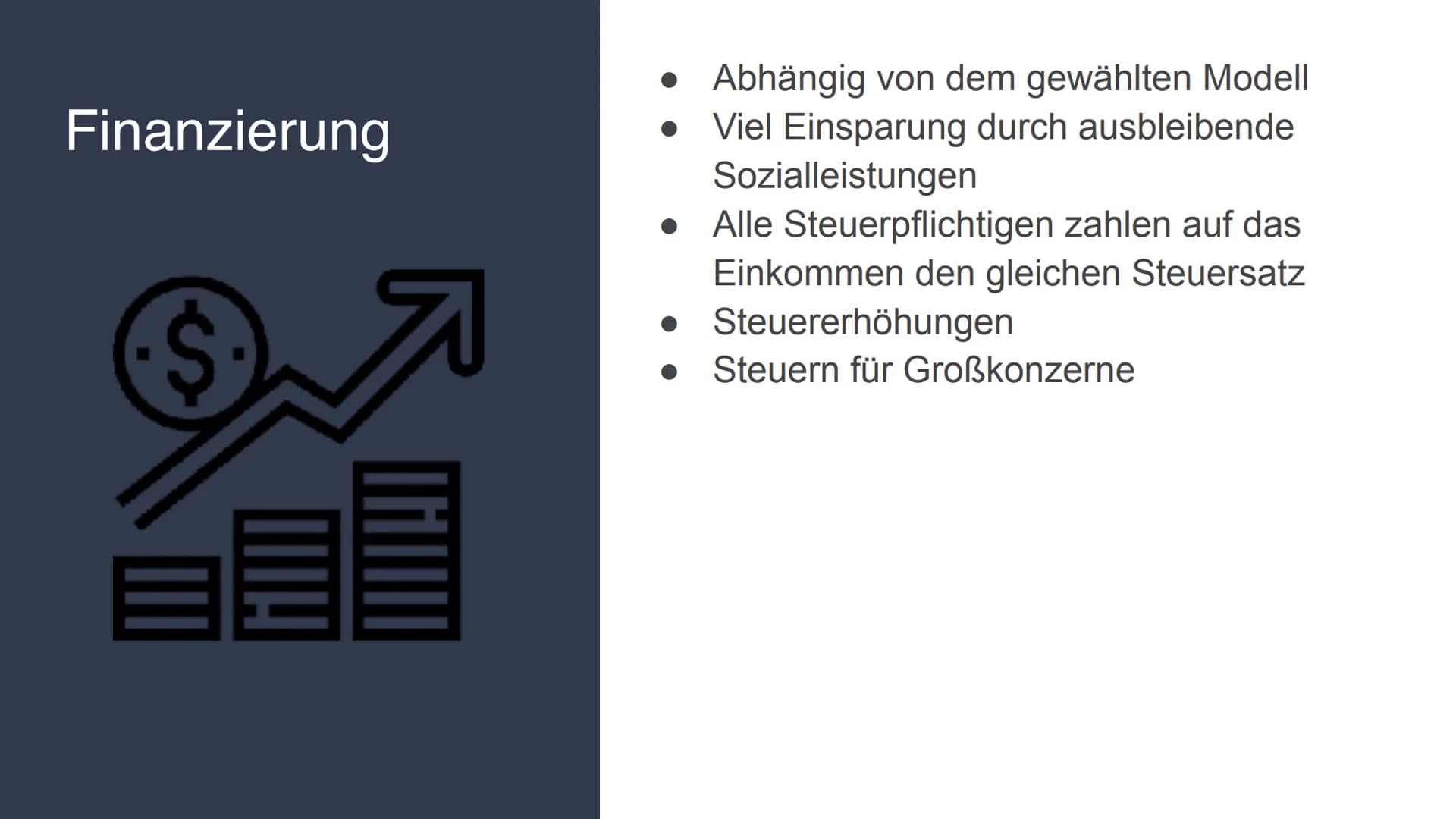 Bedingungsloses Grundeinkommen
(BGE) # Inhalt
- Definition
- Umsetzung
- Finanzierung
- Vor- und Nachteile
- Karikatur
- Fazit
- Frage
- Que