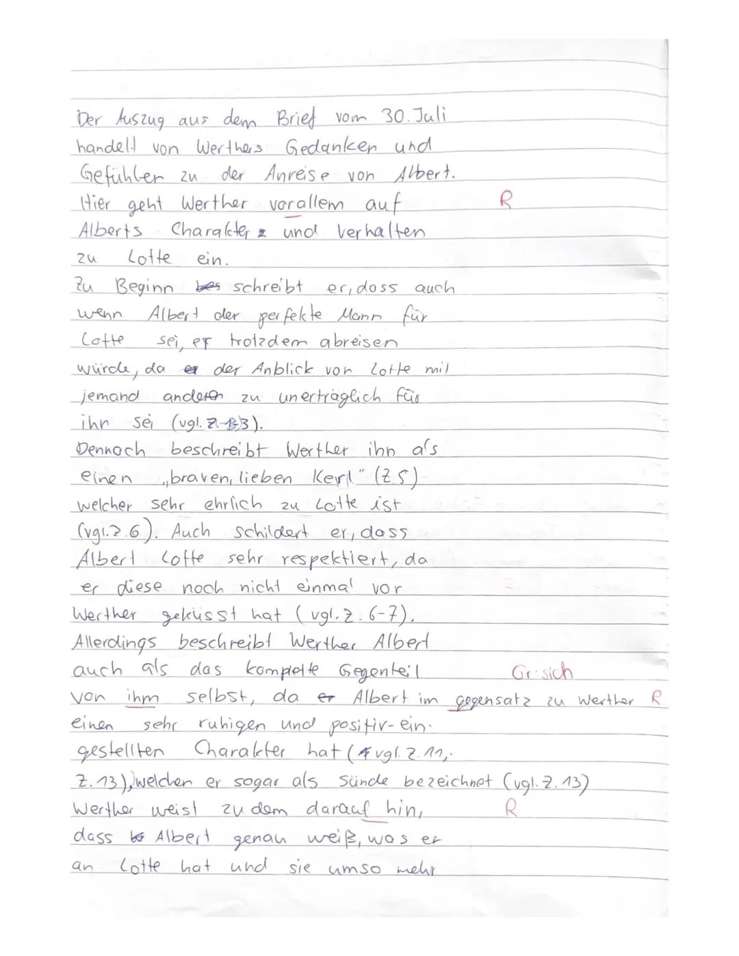 Aufgabentyp IB: Vergleichende Analyse literarischer Texte
Textgrundlage:
Johann Wolfgang Goethe: Die Leiden des jungen Werthers (1774)
Robe