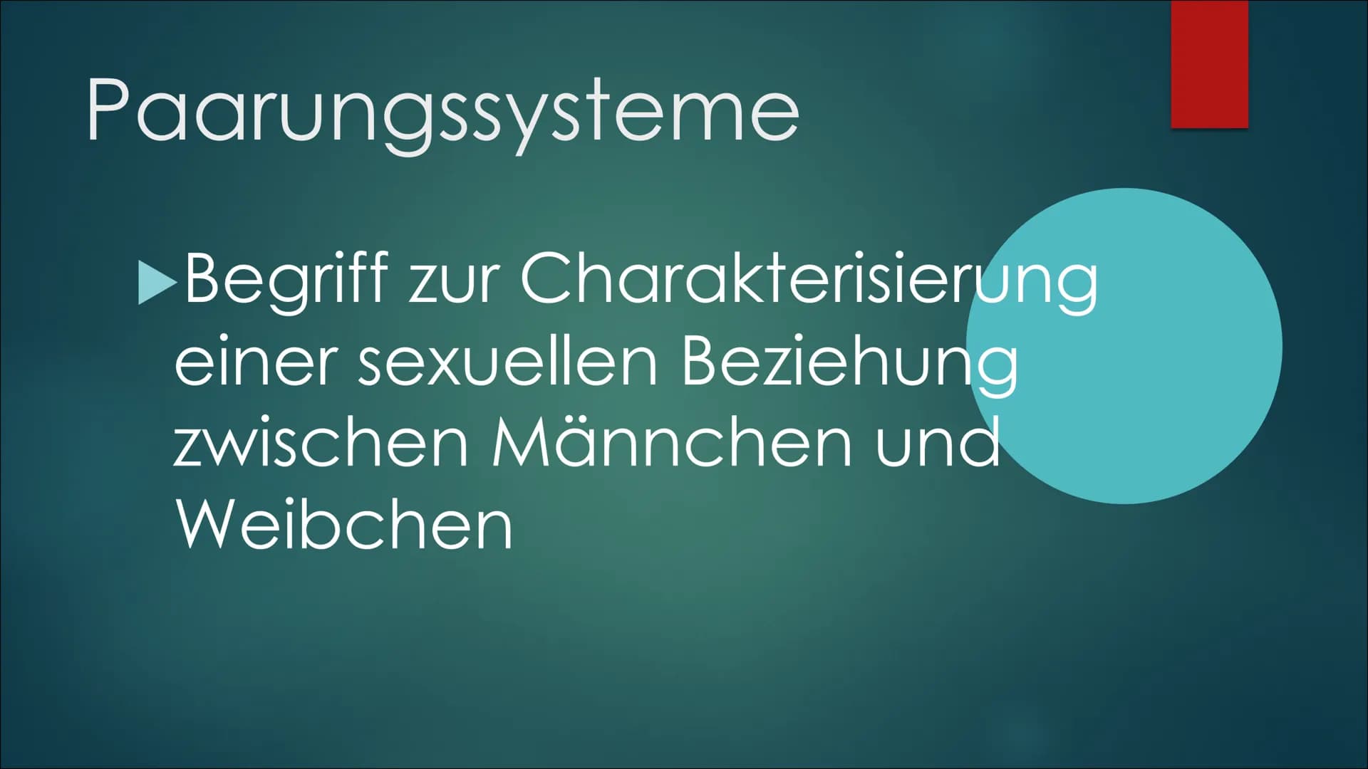 Referat über die
sexuelle Selektion,
Paarungssysteme und
die Habitatwahl von
Lebewesen # Aufbau:
- Sexuelle Selektion:
- Intra- und Inters