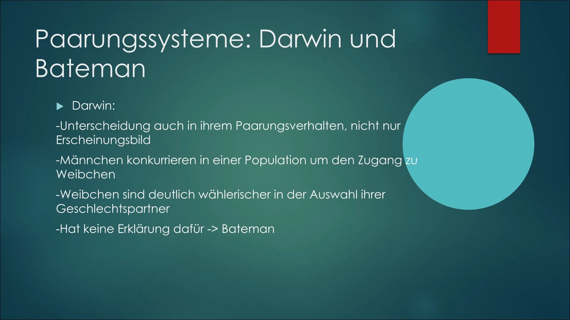 Referat über die
sexuelle Selektion,
Paarungssysteme und
die Habitatwahl von
Lebewesen # Aufbau:
- Sexuelle Selektion:
- Intra- und Inters