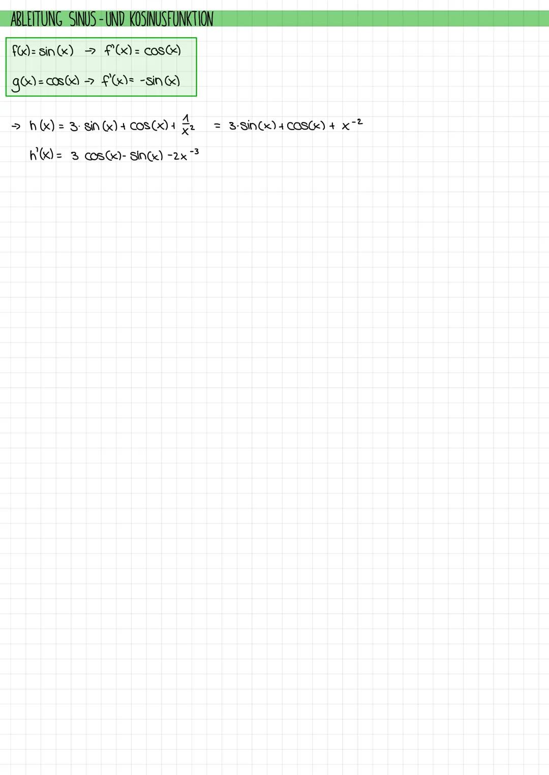 WIEDERHOLUNG
Sin (a) = Gegenkathete
Hypothenuse
cos (α)
180°
din o
X
SINUS UND KOSINUS- EINHEITSKREIS
Y↑ 90°/450°
V=-A
U=O
sin(d)
=
COS(2)
α