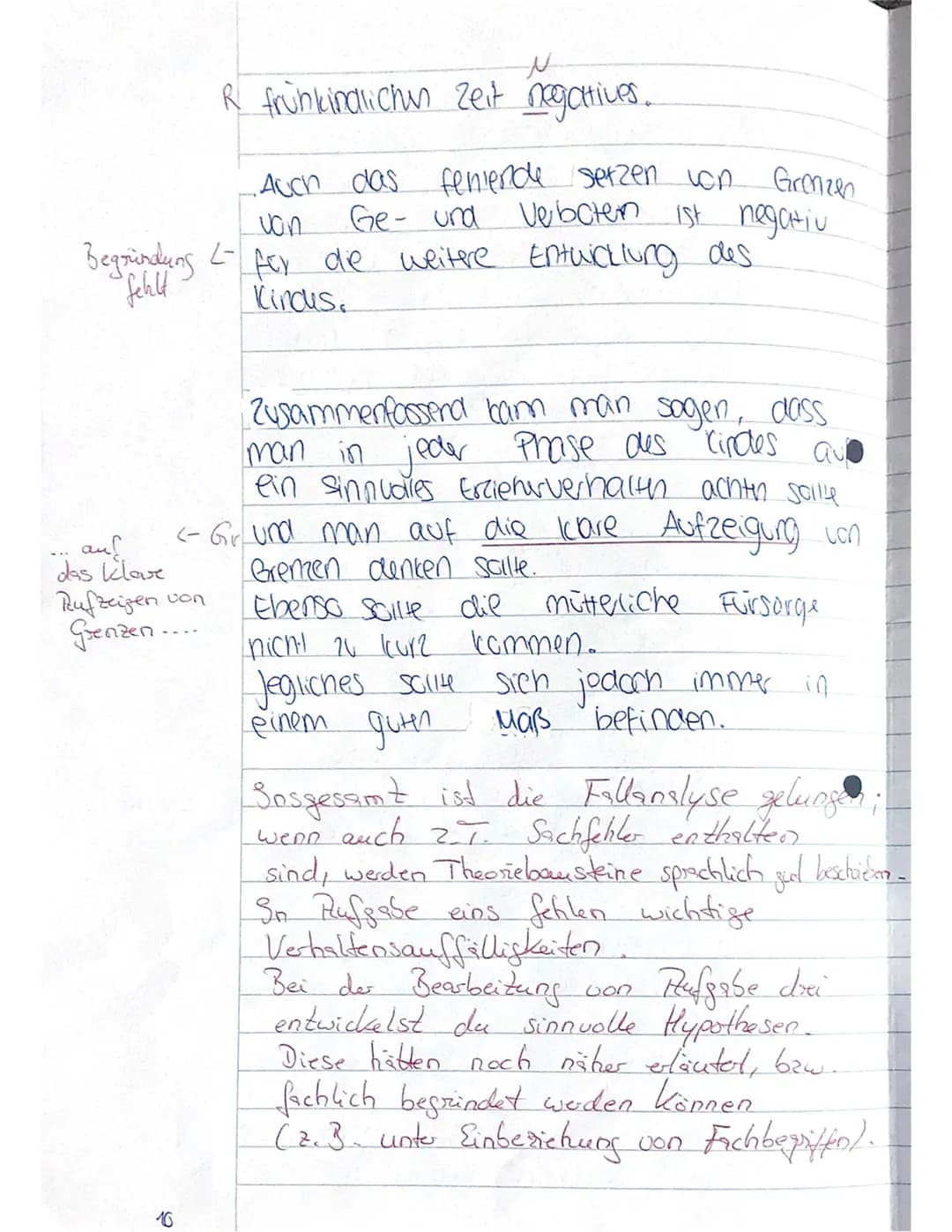 Pada
CK
klausur Nr. 1
Der Text "Fallbeispiel Ronny" ion Evelyn
Heinemann und
einem
Hans Hopf handelt on
Johanna
Sophie
Jungen namens Ronny,