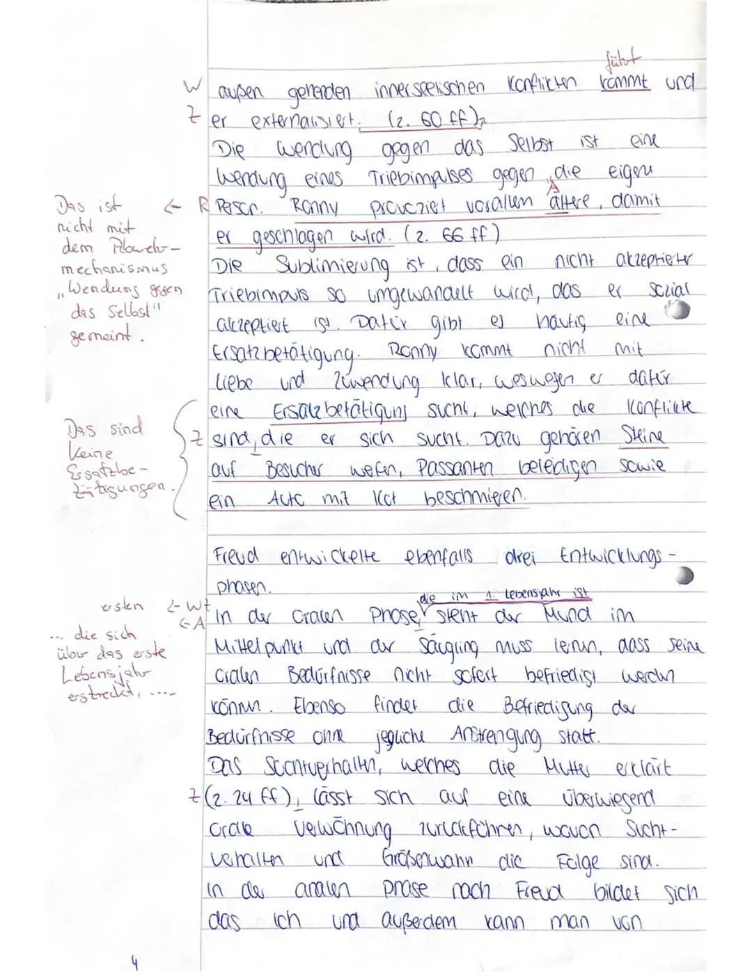 Pada
CK
klausur Nr. 1
Der Text "Fallbeispiel Ronny" ion Evelyn
Heinemann und
einem
Hans Hopf handelt on
Johanna
Sophie
Jungen namens Ronny,
