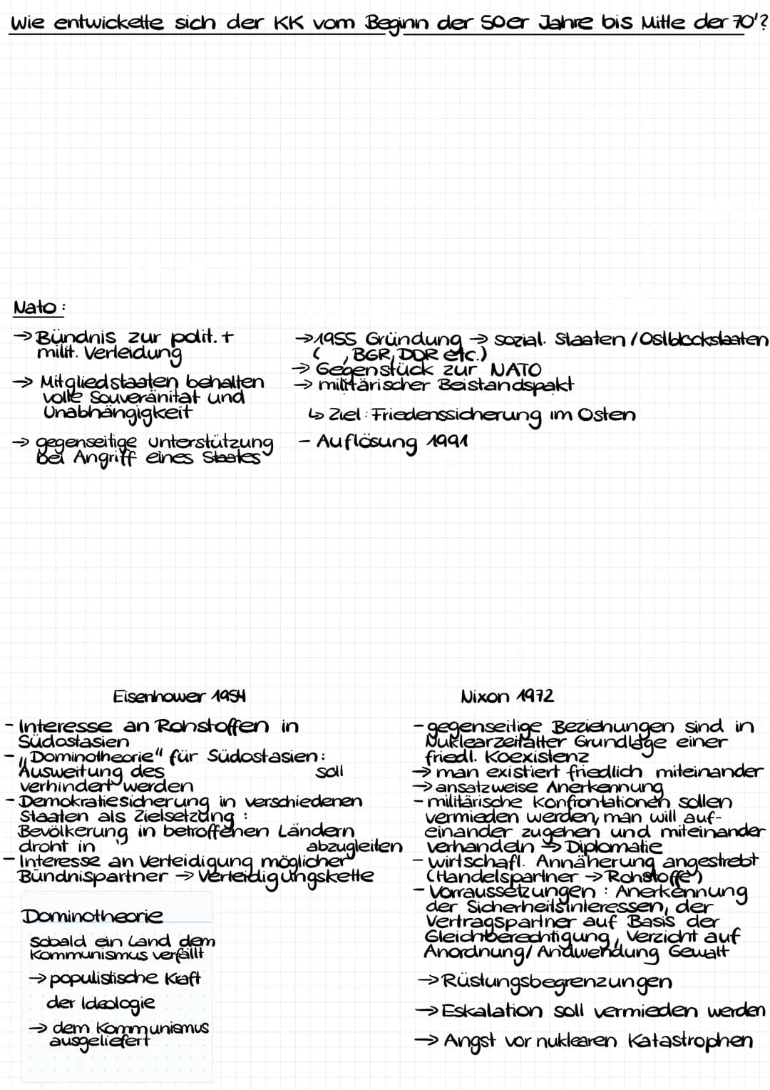 # Lernzettel Geschichte
## Entwicklung DDR und BRD in den 50ern/60ern
## "Stasi"
Ministerium für Staatssicherheit
- Schutz für SED-System,